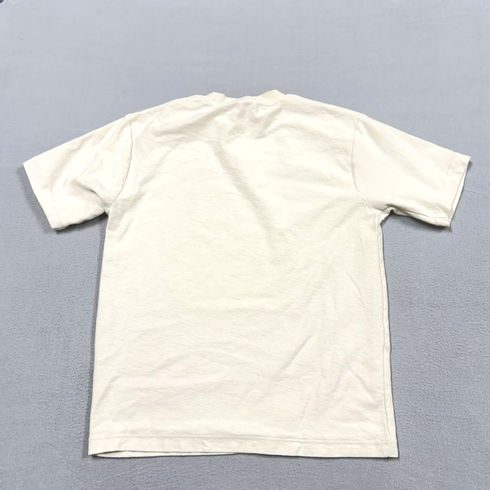 Springfield Springfield Shirt Mens M White Short Sleeve Crew Neck Solid Cotton Basic Tee Size US M / EU 48-50 / 2 - 3 Thumbnail