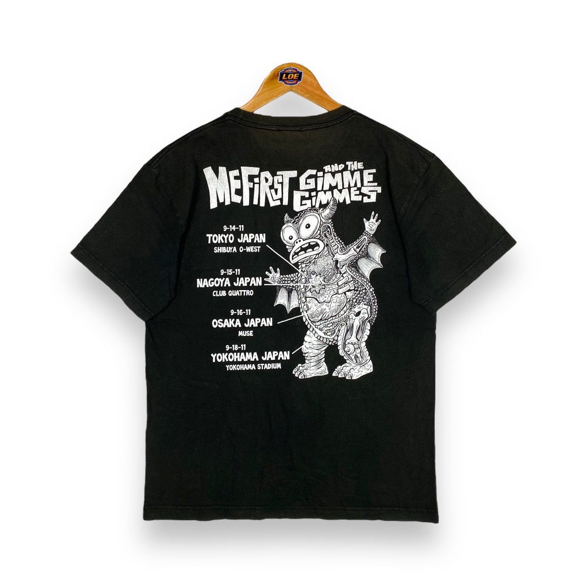 Band Tees × Vintage VINTAGE ME FIRST AND THE GIMME GIMMES TOUR BAND TEE Size US L / EU 52-54 / 3 - 6 Thumbnail