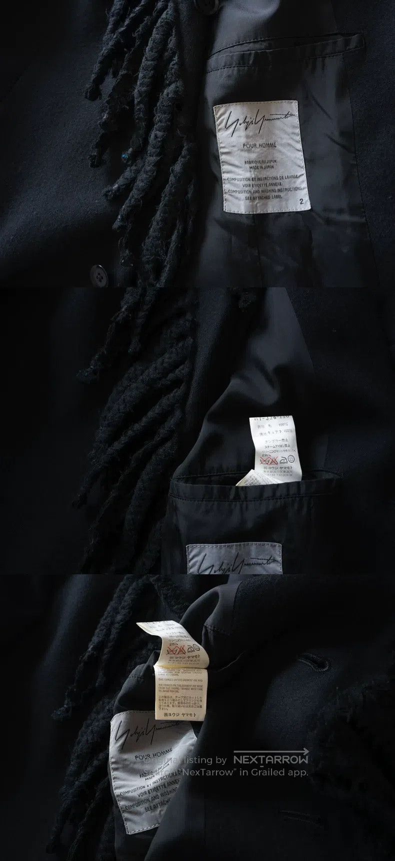 Yohji Yamamoto Yohji Yamamoto 00AW high-end custom coat| Size US M / EU 48-50 / 2 - 9 Thumbnail