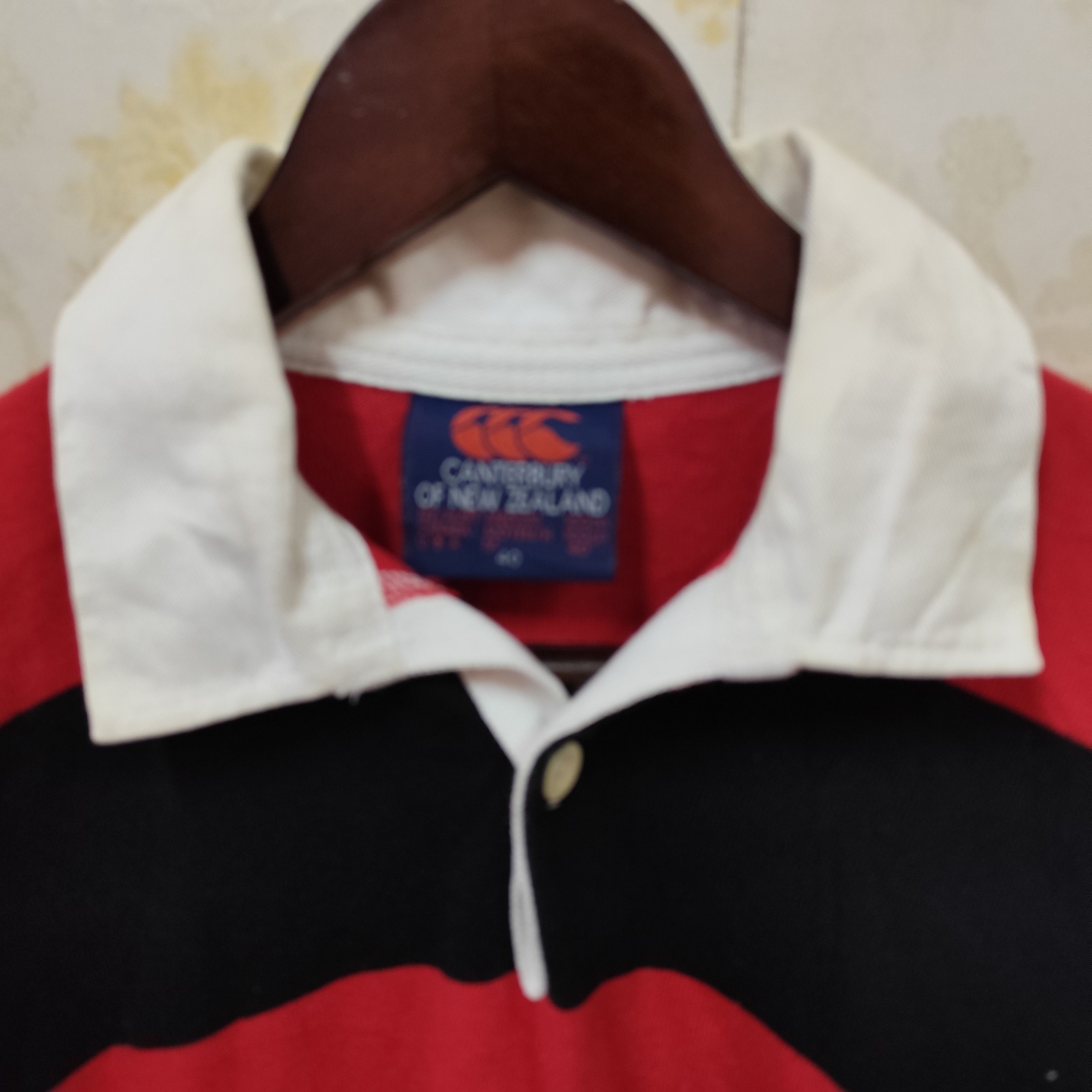 Canterbury of New Zealand × Vintage 🇳🇿VINTAGE CANTERBURY MADE IN NEW ZEALAND LONG SLEEVE SHIRT Size US M / EU 48-50 / 2 - 5 Thumbnail