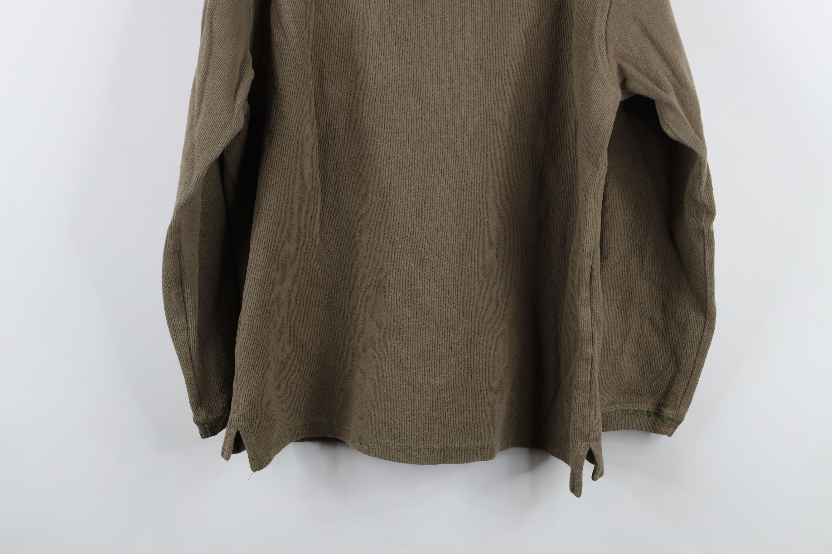 Vintage Vintage 90s Streetwear Knit Long Sleeve Henley T-Shirt Size US S / EU 44-46 / 1 - 10 Thumbnail