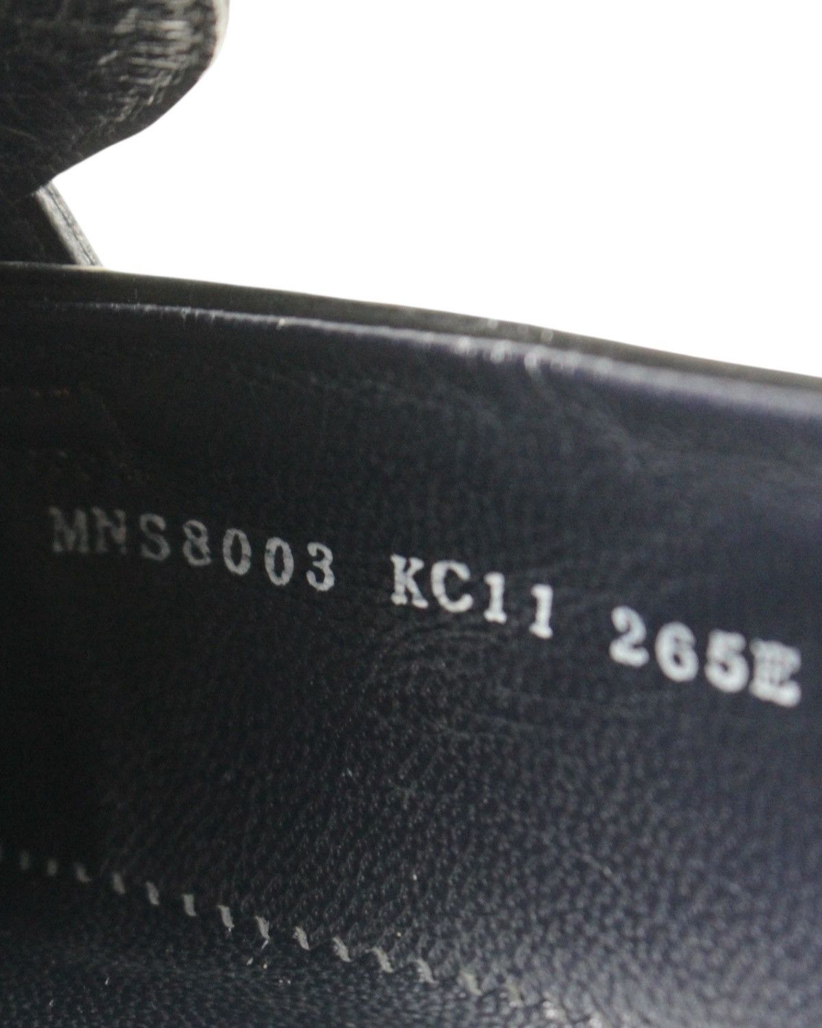 Balenciaga 1990S BALENCIAGA PARIS SIDE METAL BUCKLE LEATHER LOAFERS Size US 8.5 / EU 41-42 - 9 Thumbnail