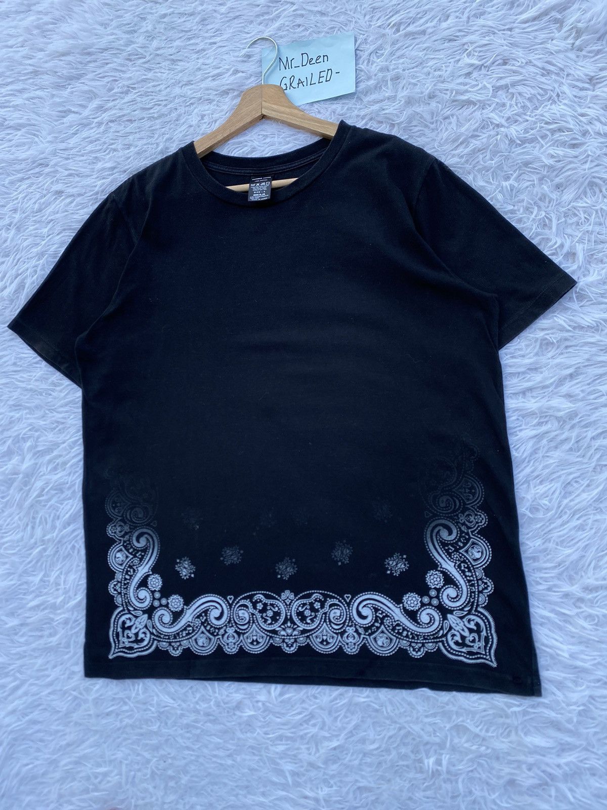 Number (N)ine Rare Number Nine The SOLOIST Rare Paisley Print Tshirt Size US L / EU 52-54 / 3 - 3 Thumbnail