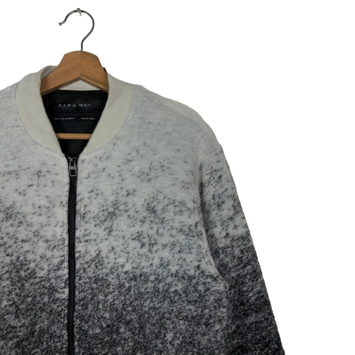 Japanese Brand 🔥2 Tones Color Bomber Jacket Zara Man Designer Size US M / EU 48-50 / 2 - 6 Thumbnail