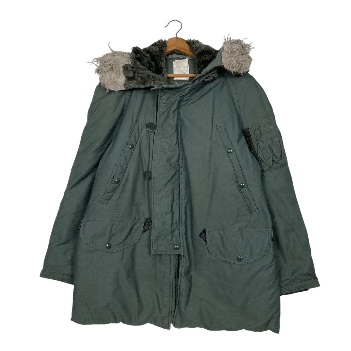 Vintage Vintage US Military Extreme Cold Weather Parka Jacket Size US M / EU 48-50 / 2 - 1 Thumbnail