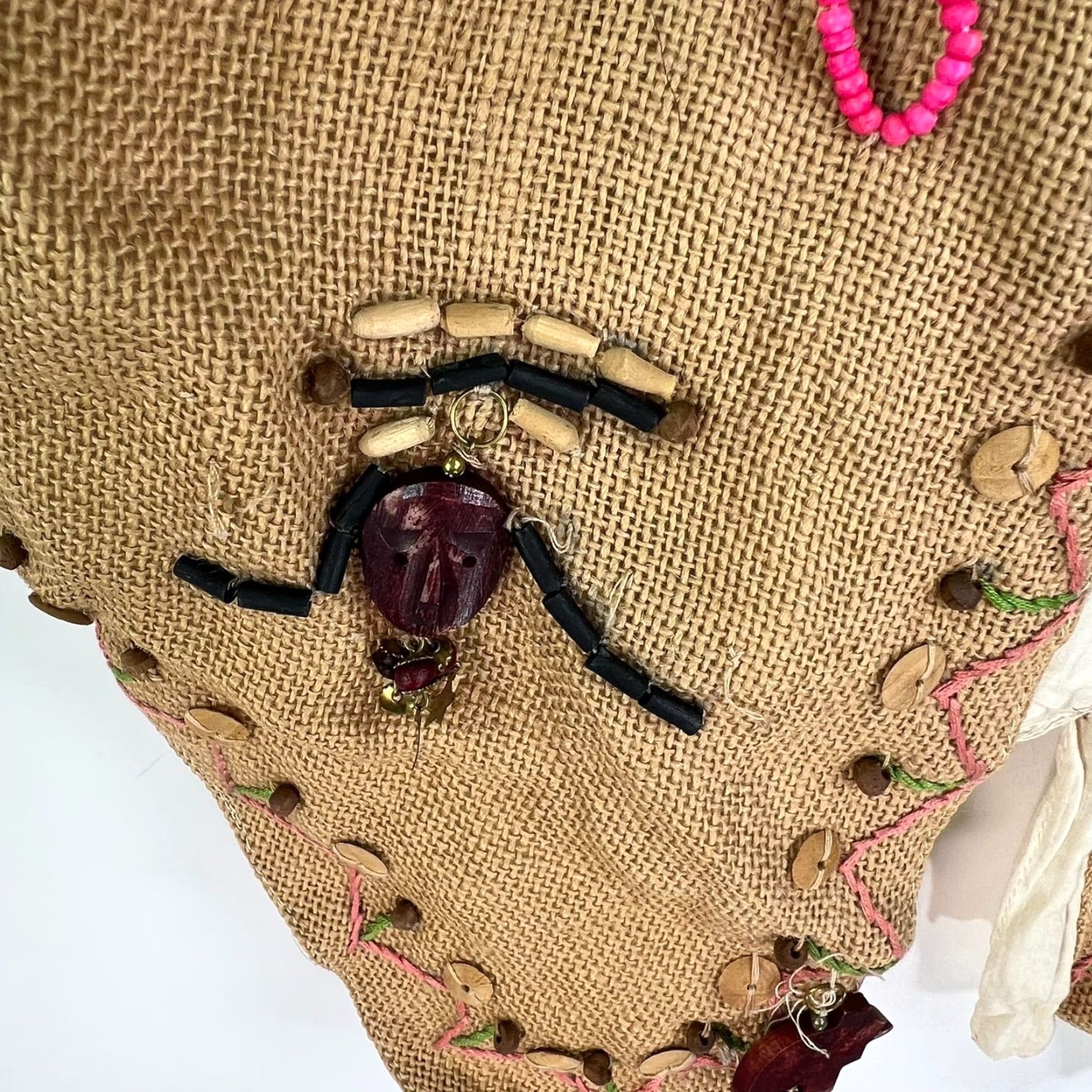 Vintage VINTAGE Jane Ashley Nepal Beaded Embroidered Vest Womens JR Size L Open Beige Size L / US 10 / IT 46 - 5 Thumbnail