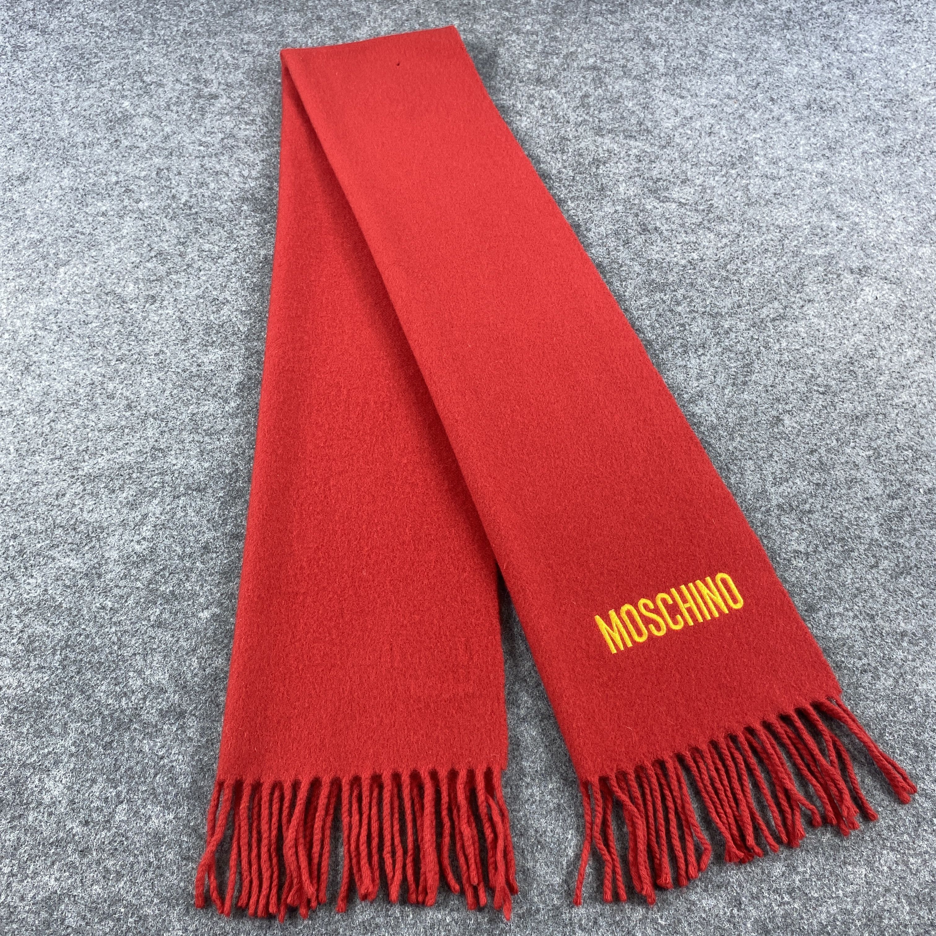 Moschino × Vintage GF10398 Moschino Scarf Neck Wear Muffler Size ONE SIZE - 1 Thumbnail