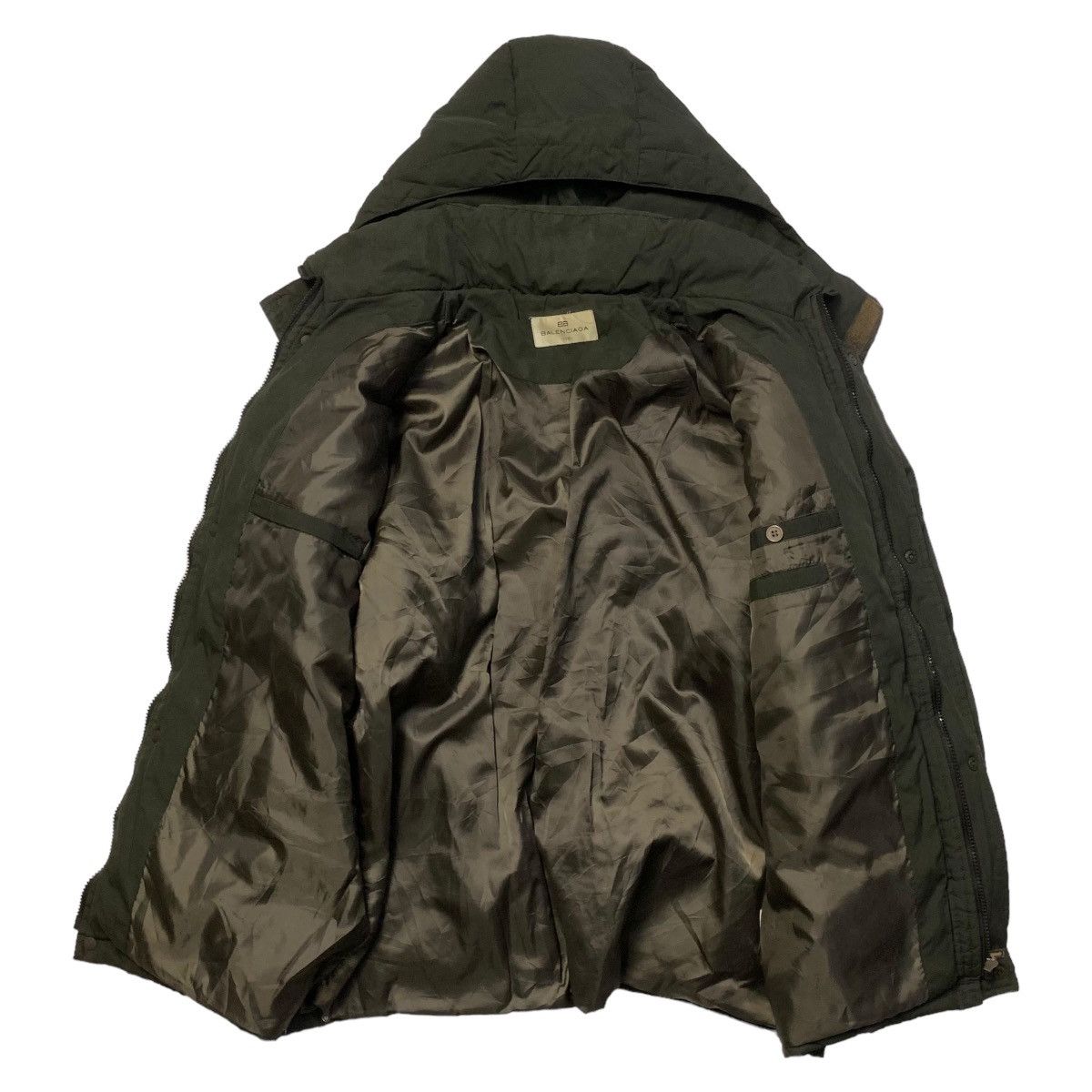 Balenciaga Balenciaga Down Jacket Removable Hoodie Size US L / EU 52-54 / 3 - 3 Thumbnail