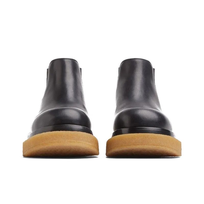 Bottega Veneta o1w1db11124 Lug Boots in Black Size US 8 / EU 41 - 4 Thumbnail