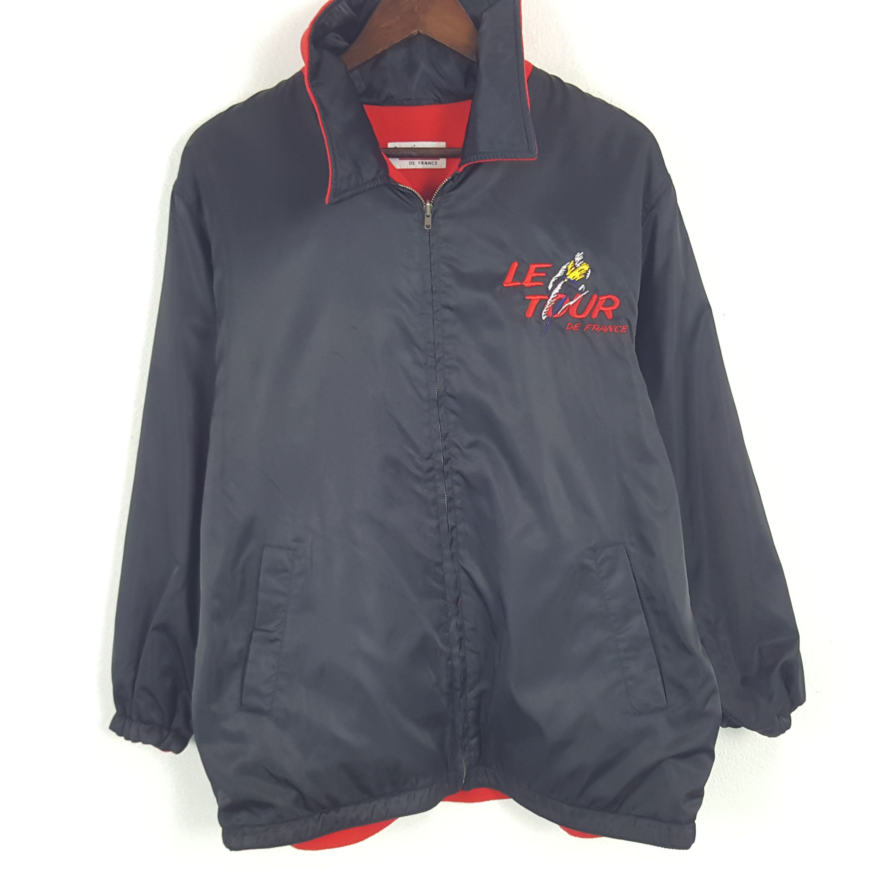 Vintage Vintage Le Tour De France Reversible Zipper Jacket Size US L / EU 52-54 / 3 - 3 Thumbnail