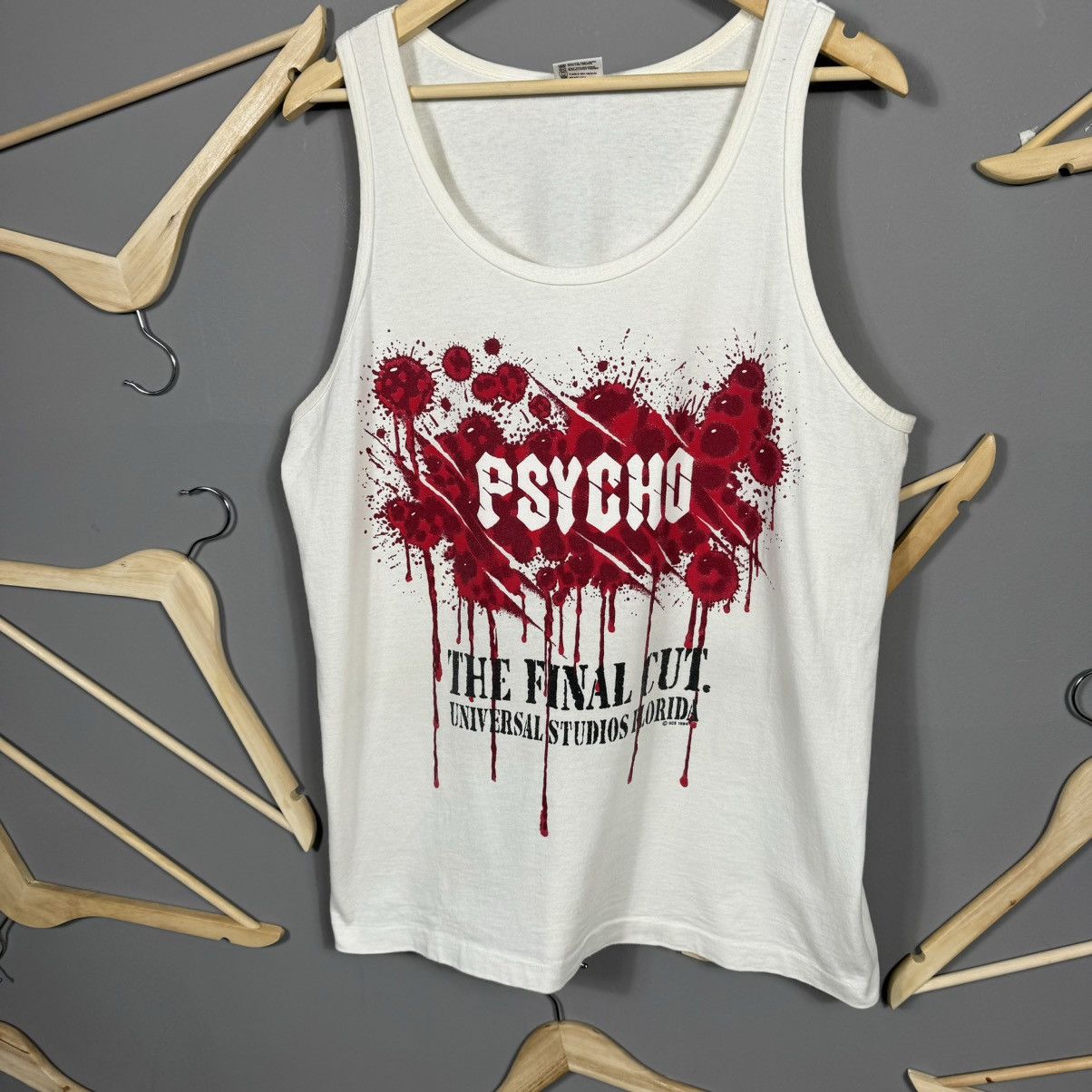 Universal Studios × Vintage Vintage 1994 Psycho The Final Cut Universal Studios Tee Size US L / EU 52-54 / 3 - 4 Thumbnail