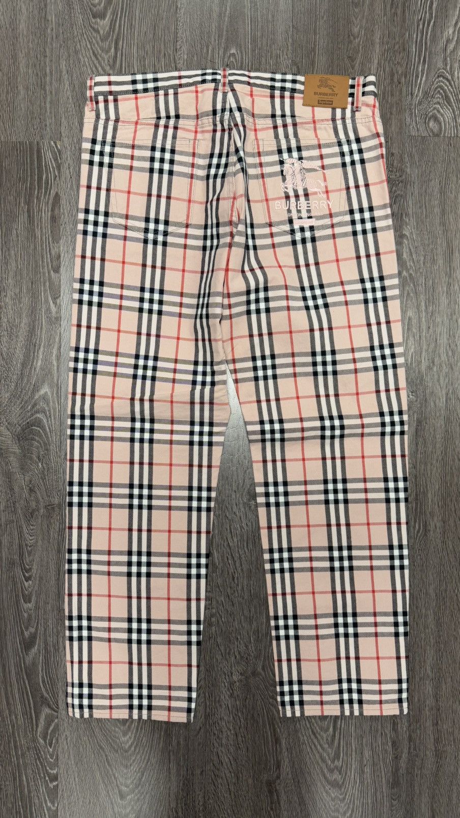 Burberry × Supreme Supreme Burberry Pants sz 36 New Size US 36 / EU 52 - 2 Thumbnail