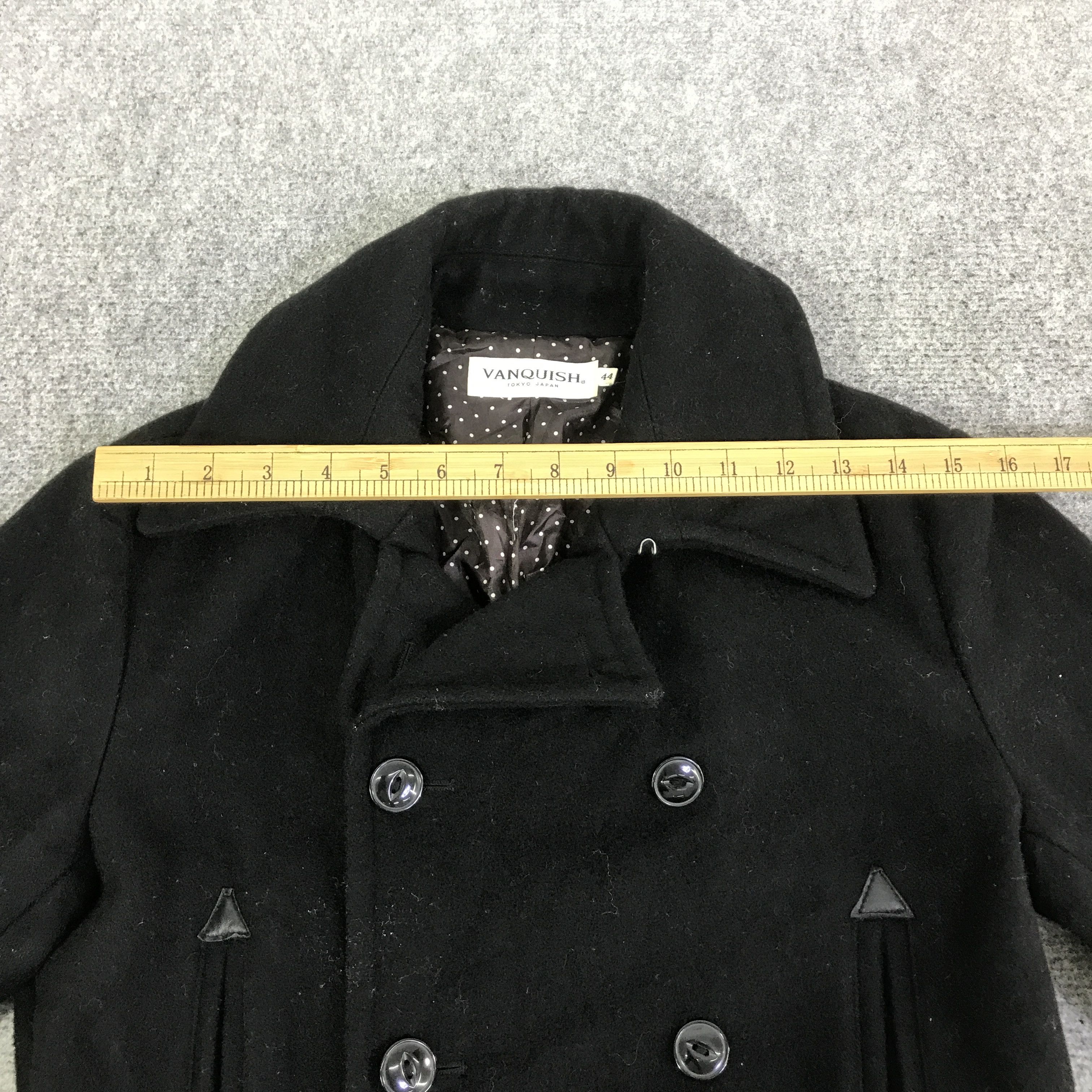 Vanquish vanquish wool double brested button jacket K100B1 Size US M / EU 48-50 / 2 - 5 Thumbnail