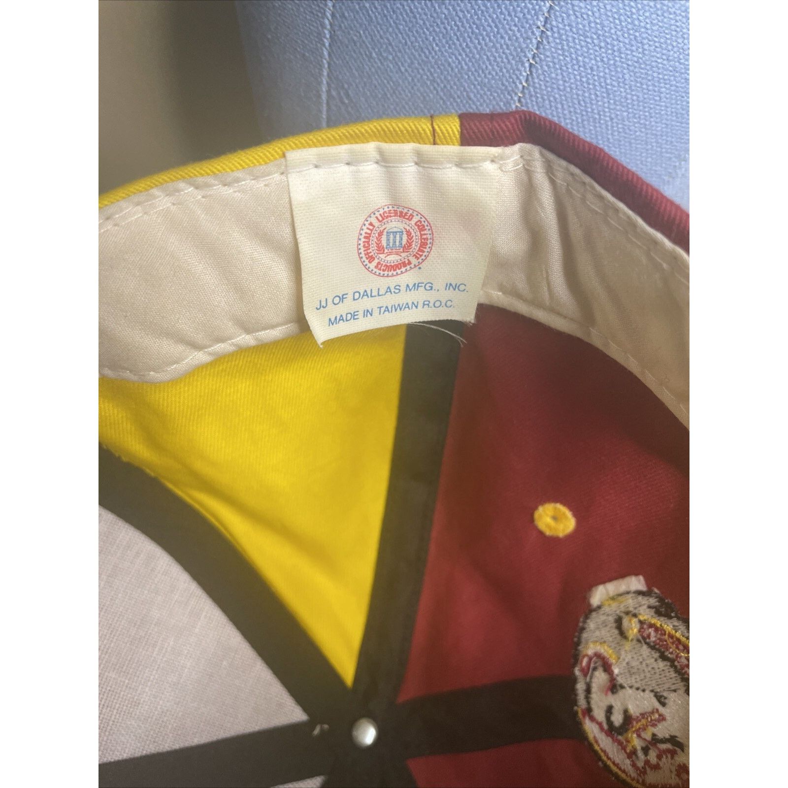 Industry of All Nations Vintage 90s Florida State Seminoles Snapback Hat Embroidered Size ONE SIZE - 9 Thumbnail