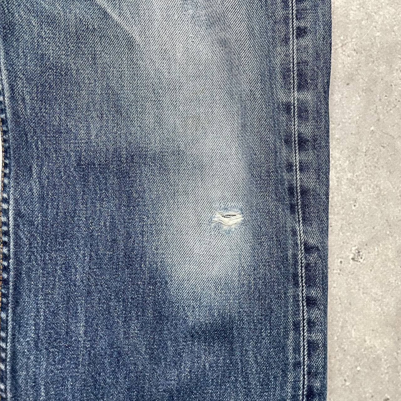 Levi's Vintage 2000s Levis 501 Distressed Jeans Blue Size W34 L32 Size US 34 / EU 50 - 18 Thumbnail