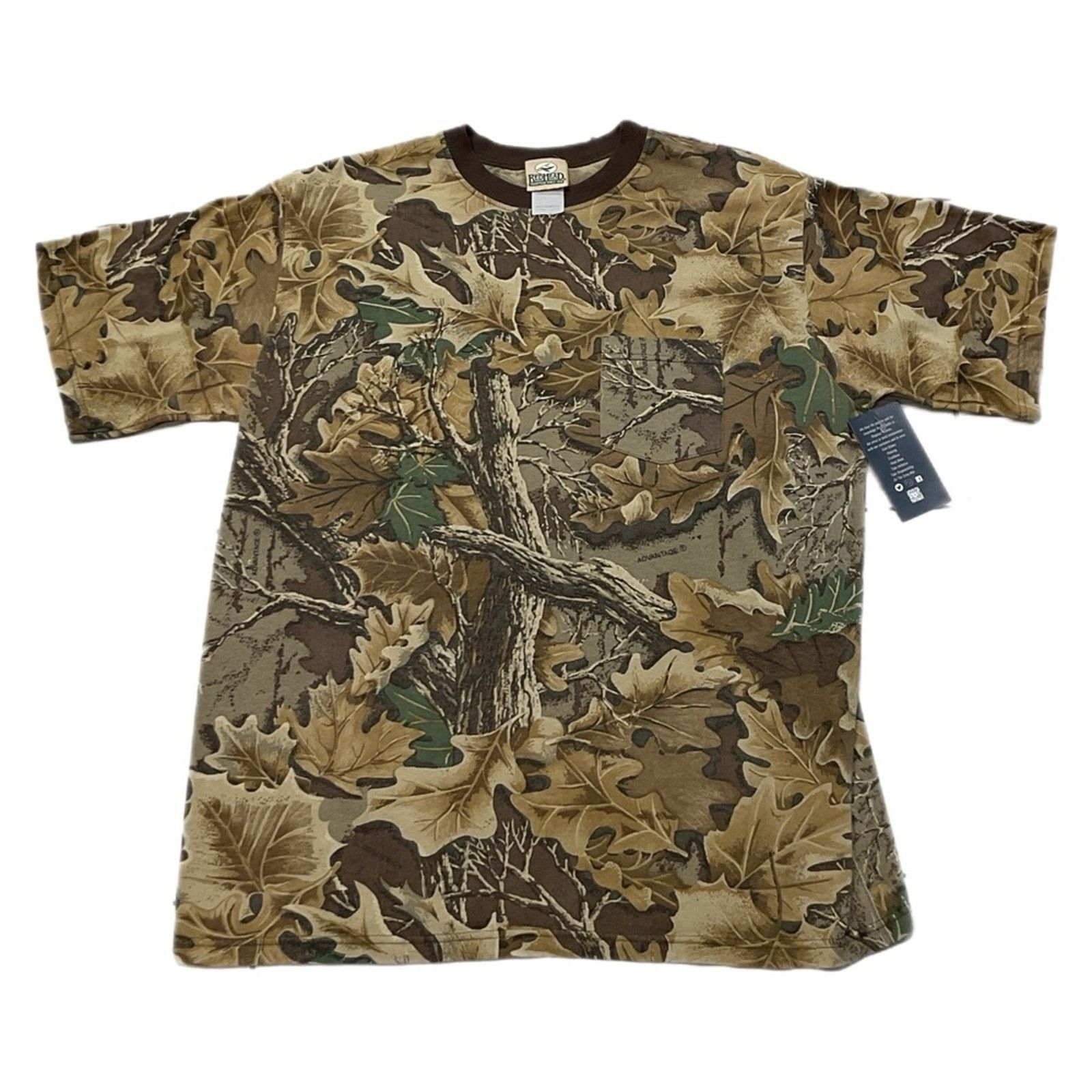 Redhead Vintage 90s RedHead Camo T-Shirt Size US XL / EU 56 / 4 - 1 Thumbnail