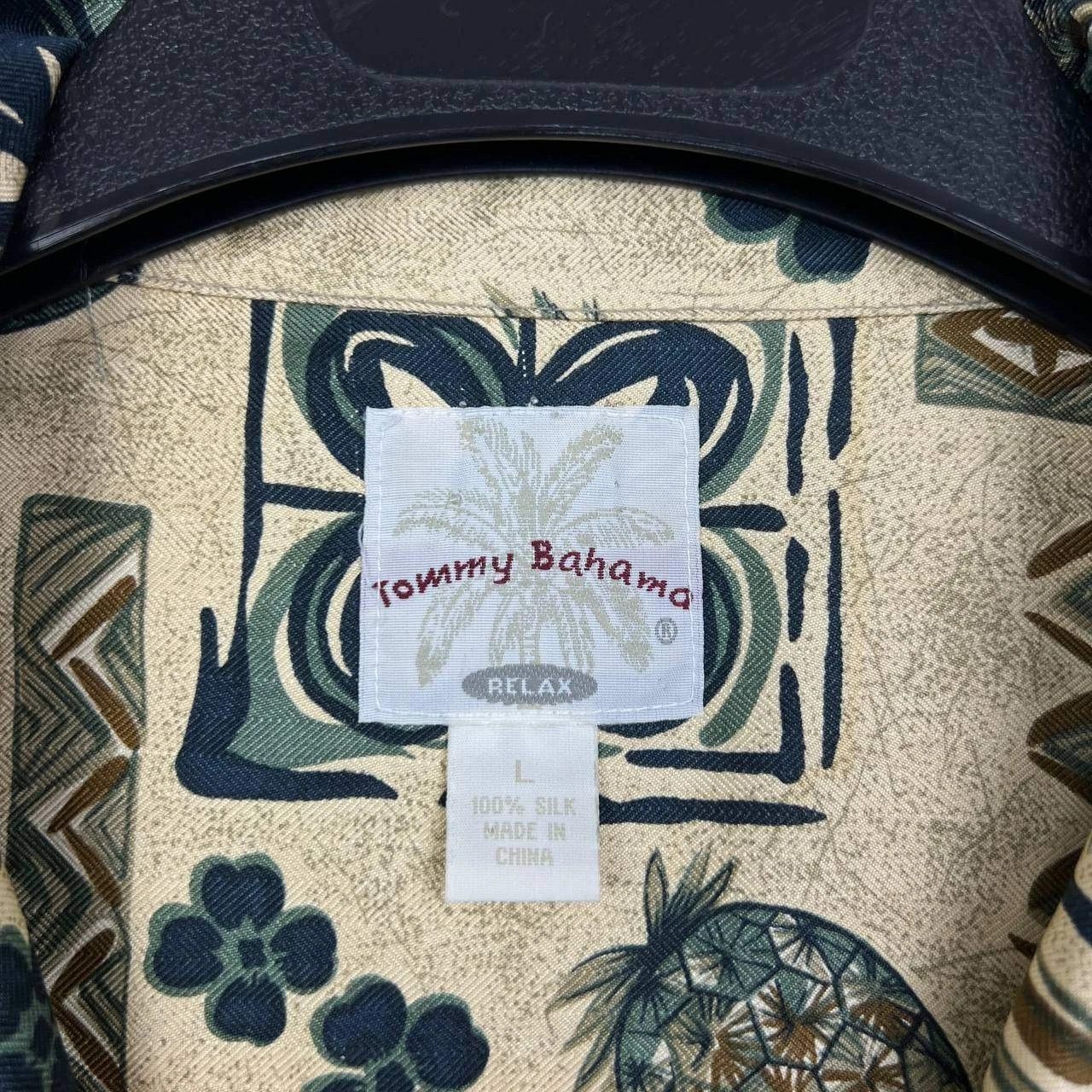 Tommy Bahama Tommy Bahama Button Up Shirt L Hawaiian Collared 100% Silk Size US L / EU 52-54 / 3 - 7 Thumbnail