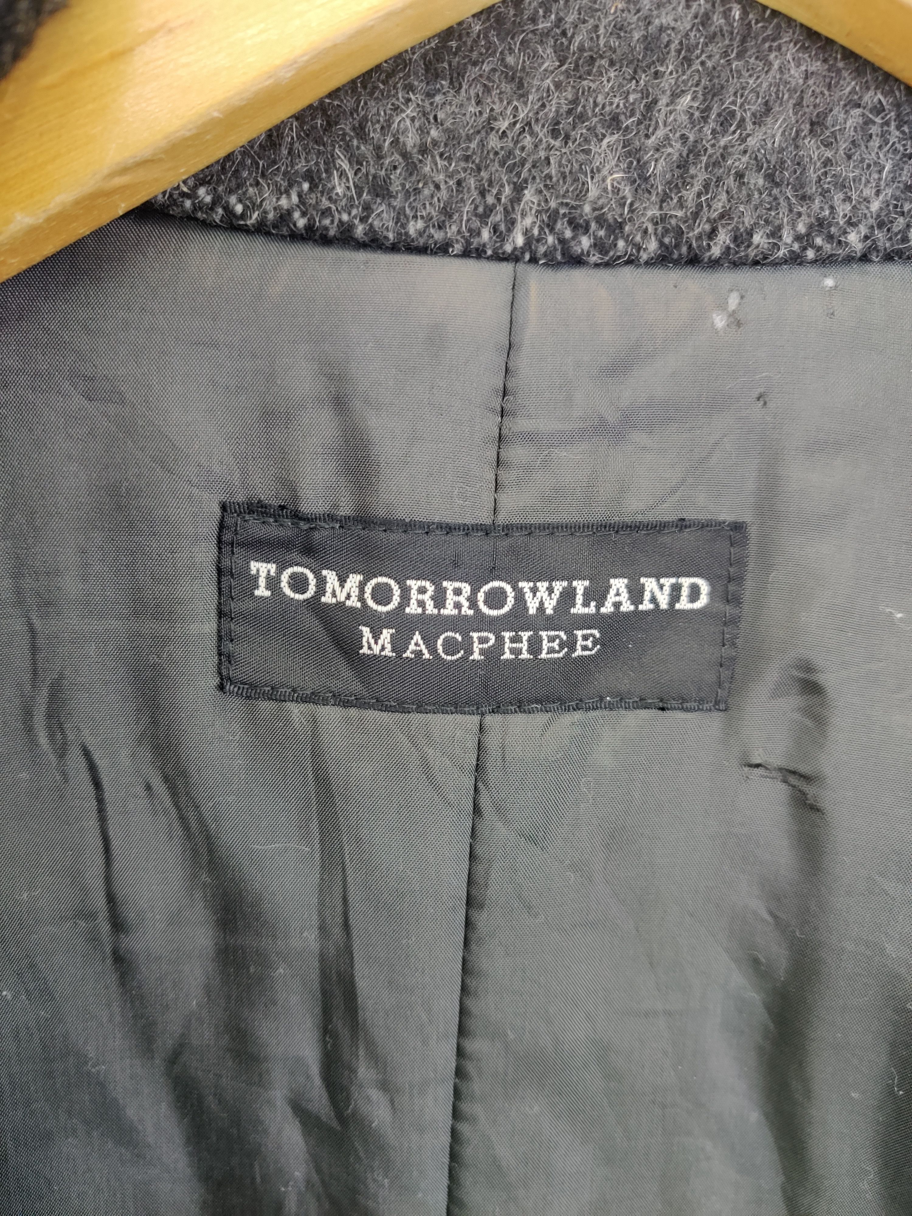 Japanese Brand Mapchee Tomorrowland Mohair Single Breasted Coat Size US M / EU 48-50 / 2 - 11 Thumbnail
