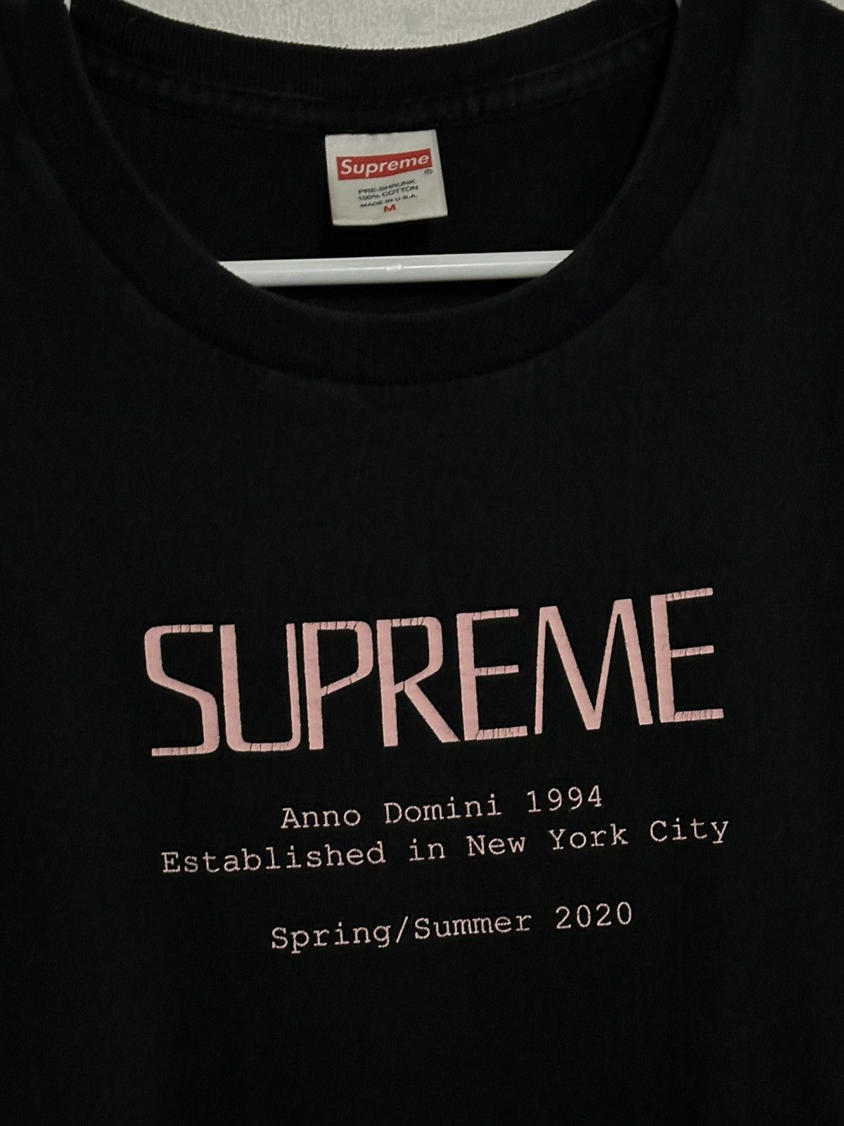 Supreme Supreme Anno Domini Tee Size US M / EU 48-50 / 2 - 2 Thumbnail