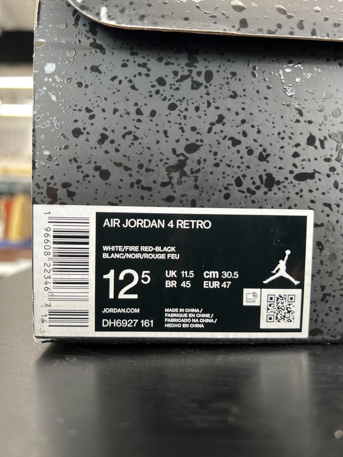 Jordan Brand Air Jordan 4 Red Cement Sz. 12.5 (2023) Size US 12.5 / EU 45-46 - 11 Thumbnail