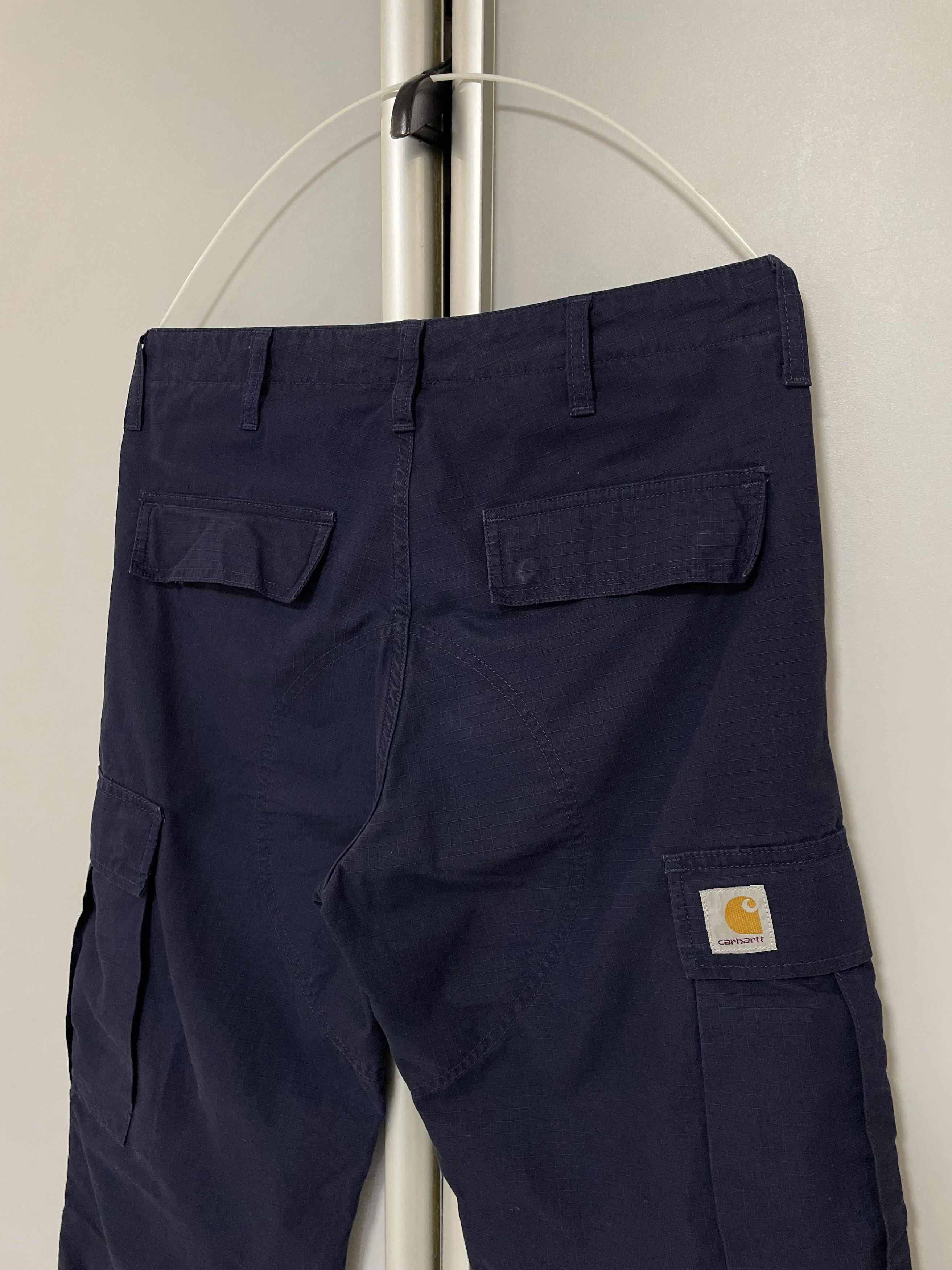 Carhartt Wip CARHARTT WIP Regular Cargo Pants Gorpcore Vintage Dark Navy Size US 30 / EU 46 - 5 Thumbnail
