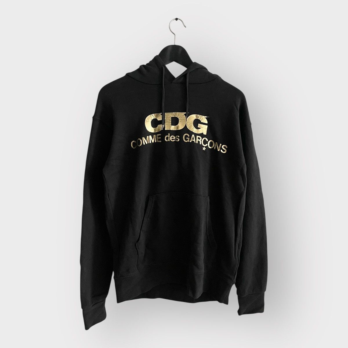 Other STEAL! 2010s Comme Des Garcons CDG Golden Logo Hoodie Size US S / EU 44-46 / 1 - 1 Thumbnail