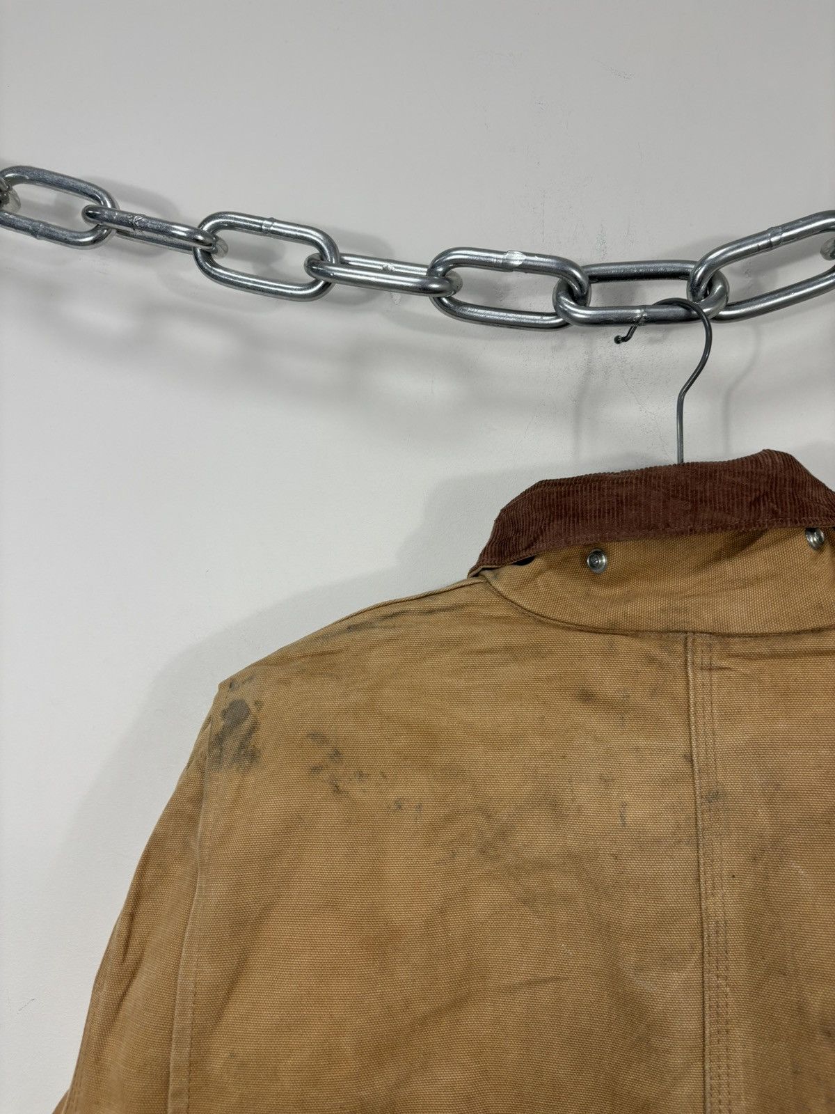 Carhartt Vintage 90s Carhartt Made In USA Work Boxy Cropped Jacket Size US L / EU 52-54 / 3 - 21 Thumbnail