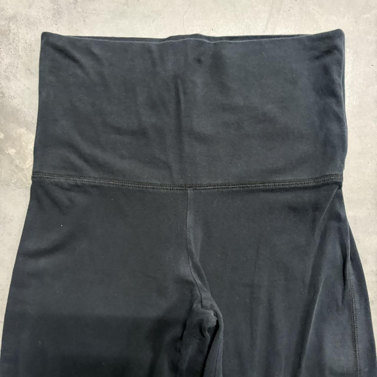 Vintage Crazy Vintage Y2K/2000s Baggy Black Wideleg Womens SweatPants Yoga Pants! Size US 30 / EU 46 - 5 Thumbnail