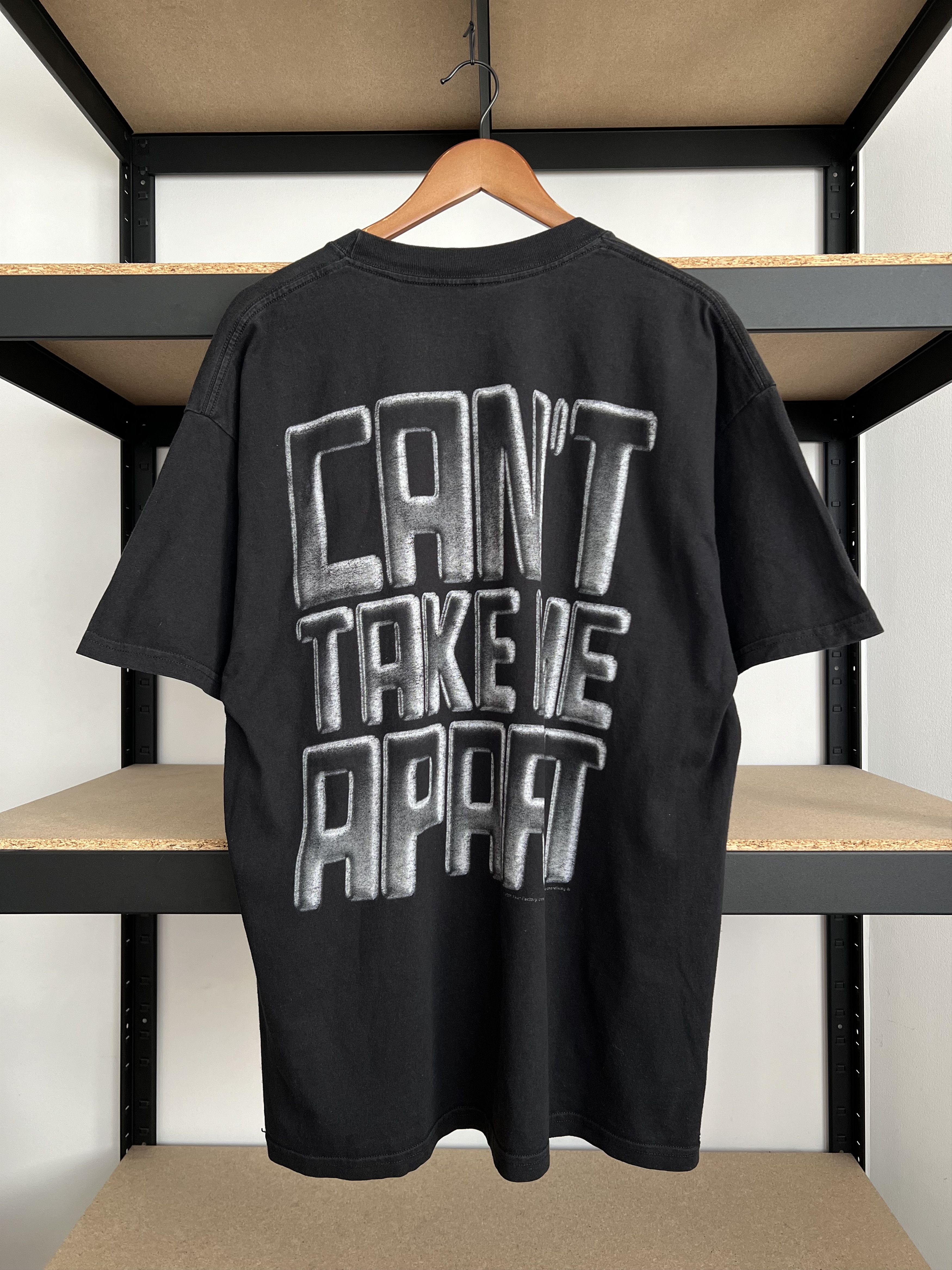 Band Tees Vintage 2001 Fear Factory Digimortal Black T-shirt Size US XL / EU 56 / 4 - 4 Thumbnail