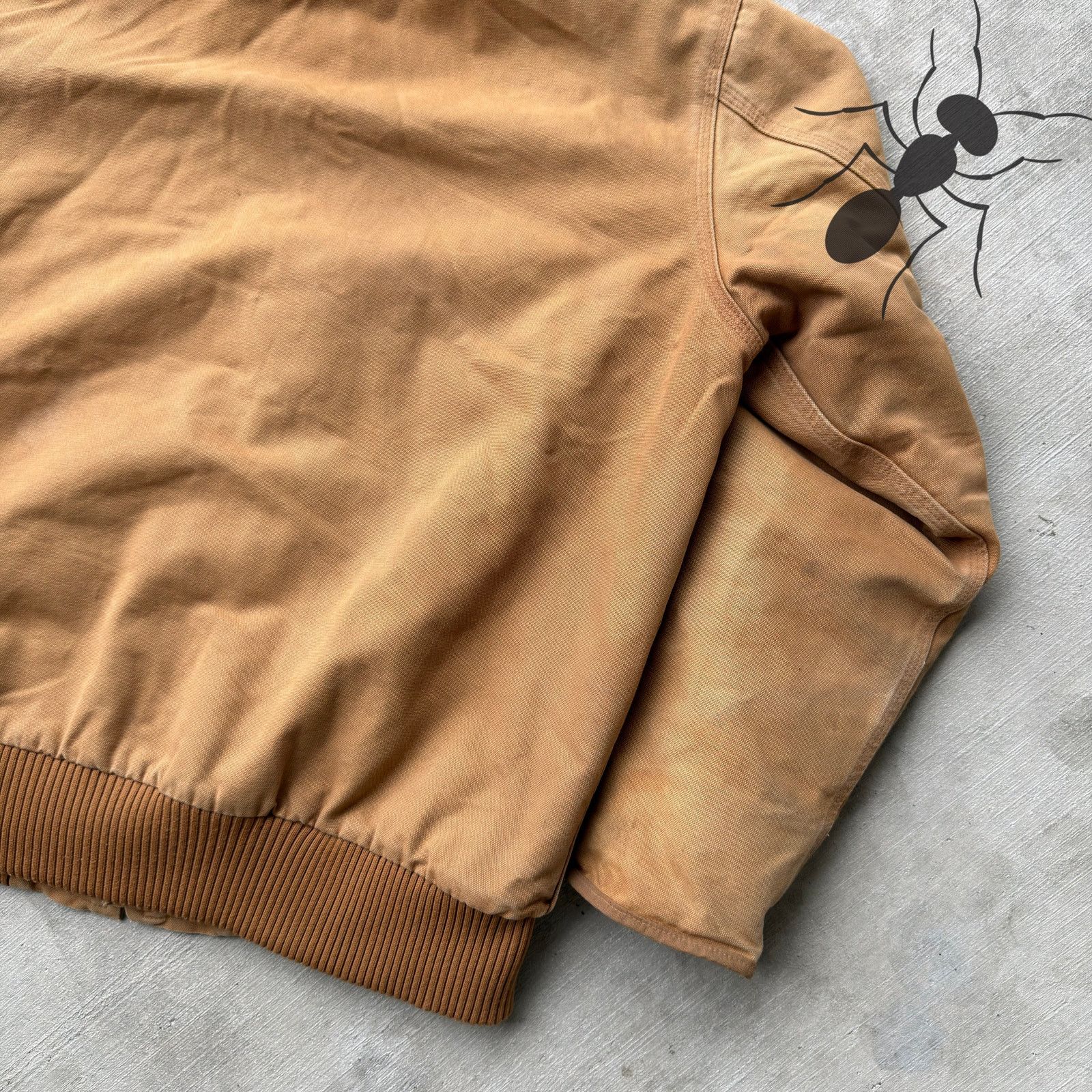 Carhartt × Vintage Carhartt brown quilted hooded work wear jacket Size US L / EU 52-54 / 3 - 8 Thumbnail
