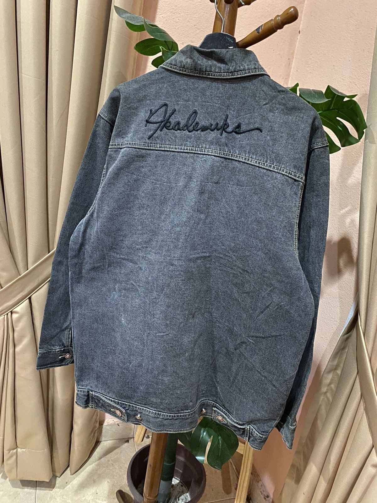 Akademiks VINTAGE Y2K AKADEMIKS DENIM JACKET Size US L / EU 52-54 / 3 - 11 Thumbnail