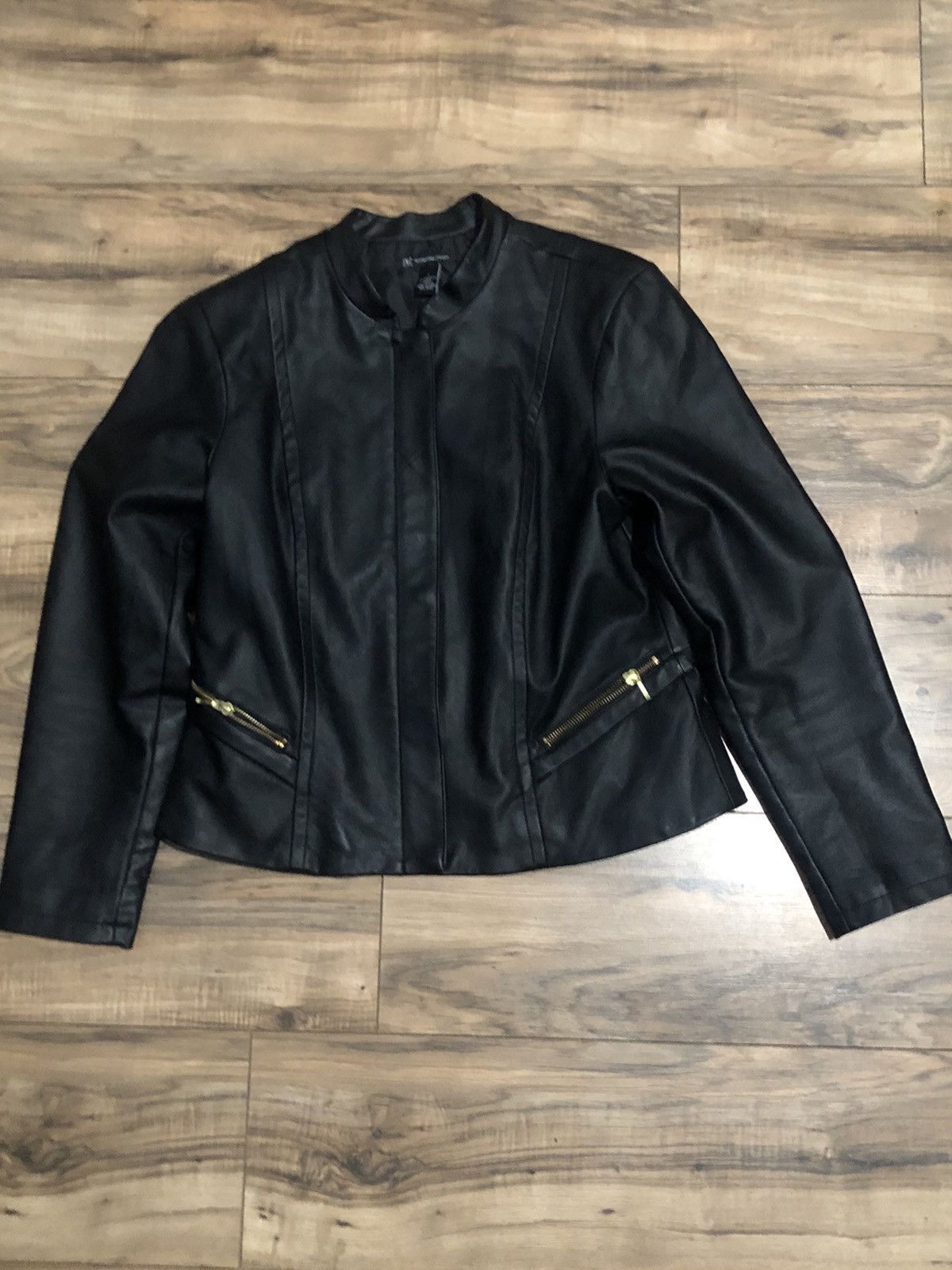 Japanese Brand × Vintage Black leather jacket Size US S / EU 44-46 / 1 - 1 Thumbnail