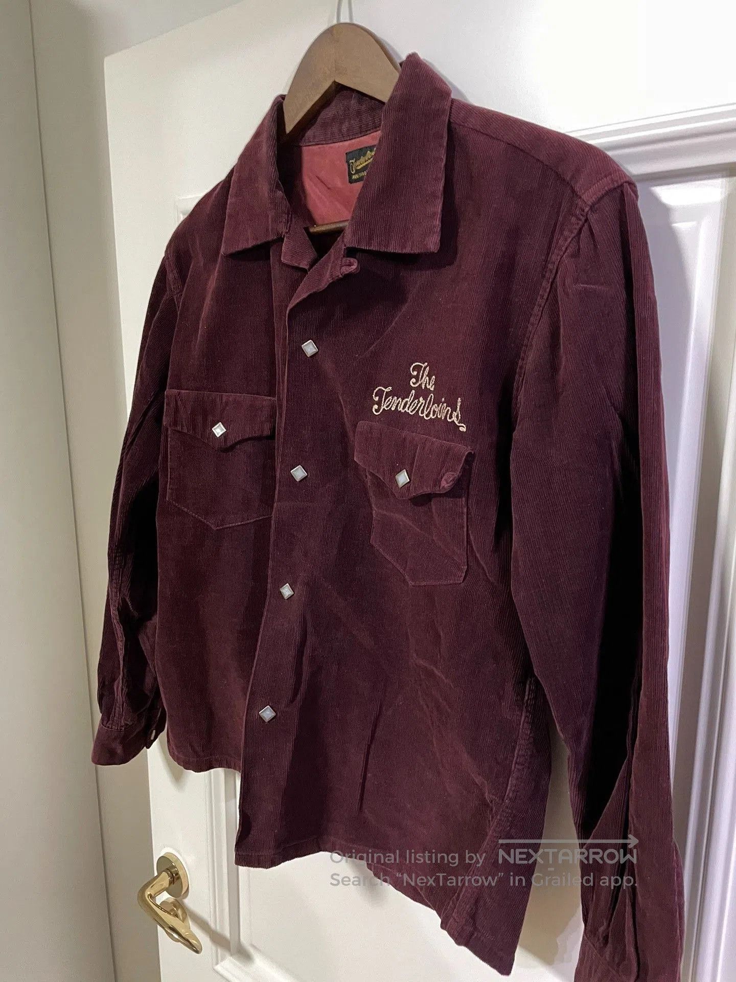 Tenderloin Tenderloin Red Corduroy Shirt. Size US S / EU 44-46 / 1 - 5 Thumbnail