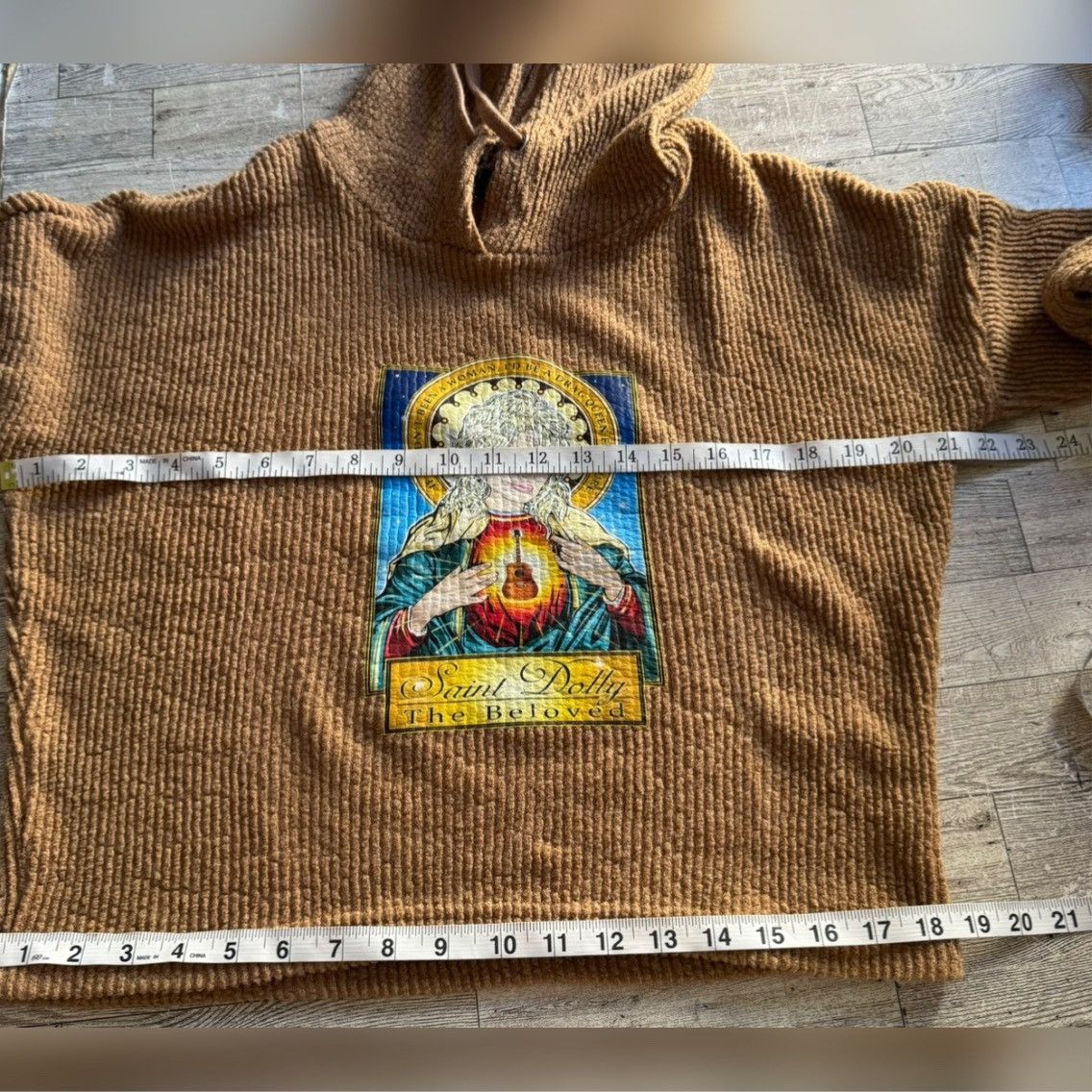 Other Saint Dolly, Beloved, Custom, Khaki Tan, Hooded Knit Sweater Size XS / US 0-2 / IT 36-38 - 10 Thumbnail