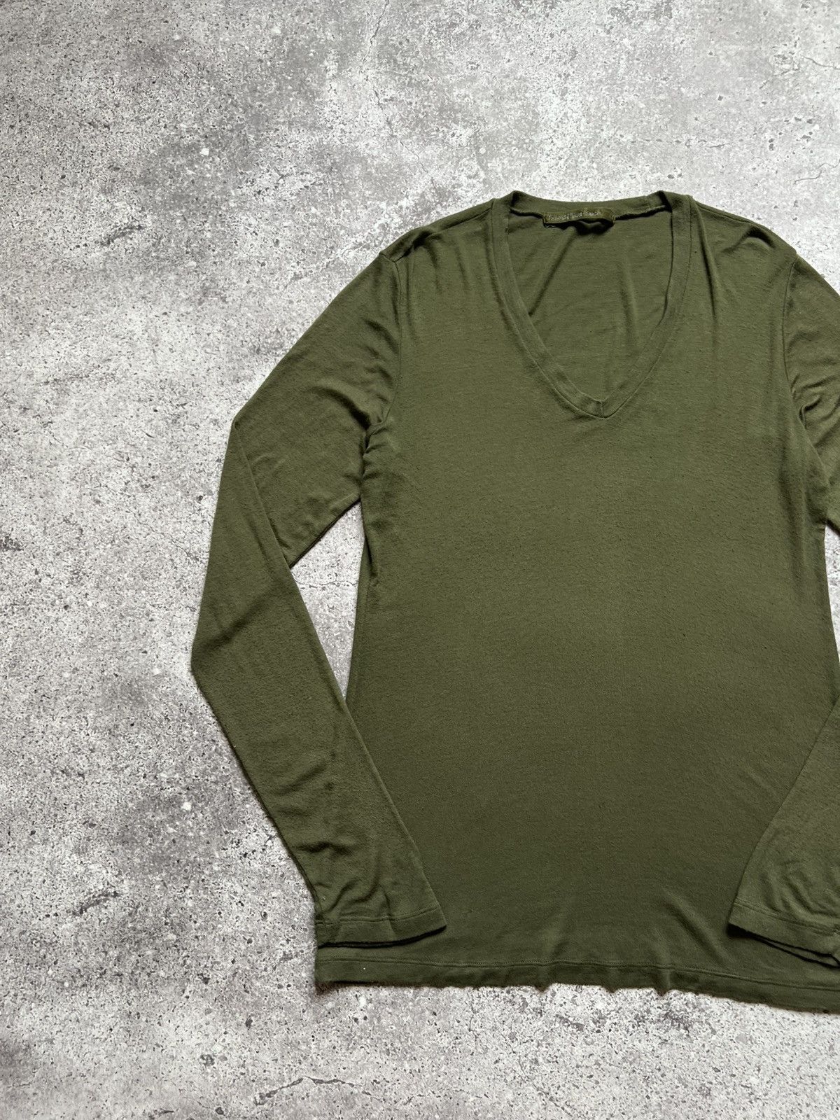 Transit × Transit Uomo Transit Par Such V-neck Sweater Long Sleeve Green Size XS / US 0-2 / IT 36-38 - 2 Thumbnail