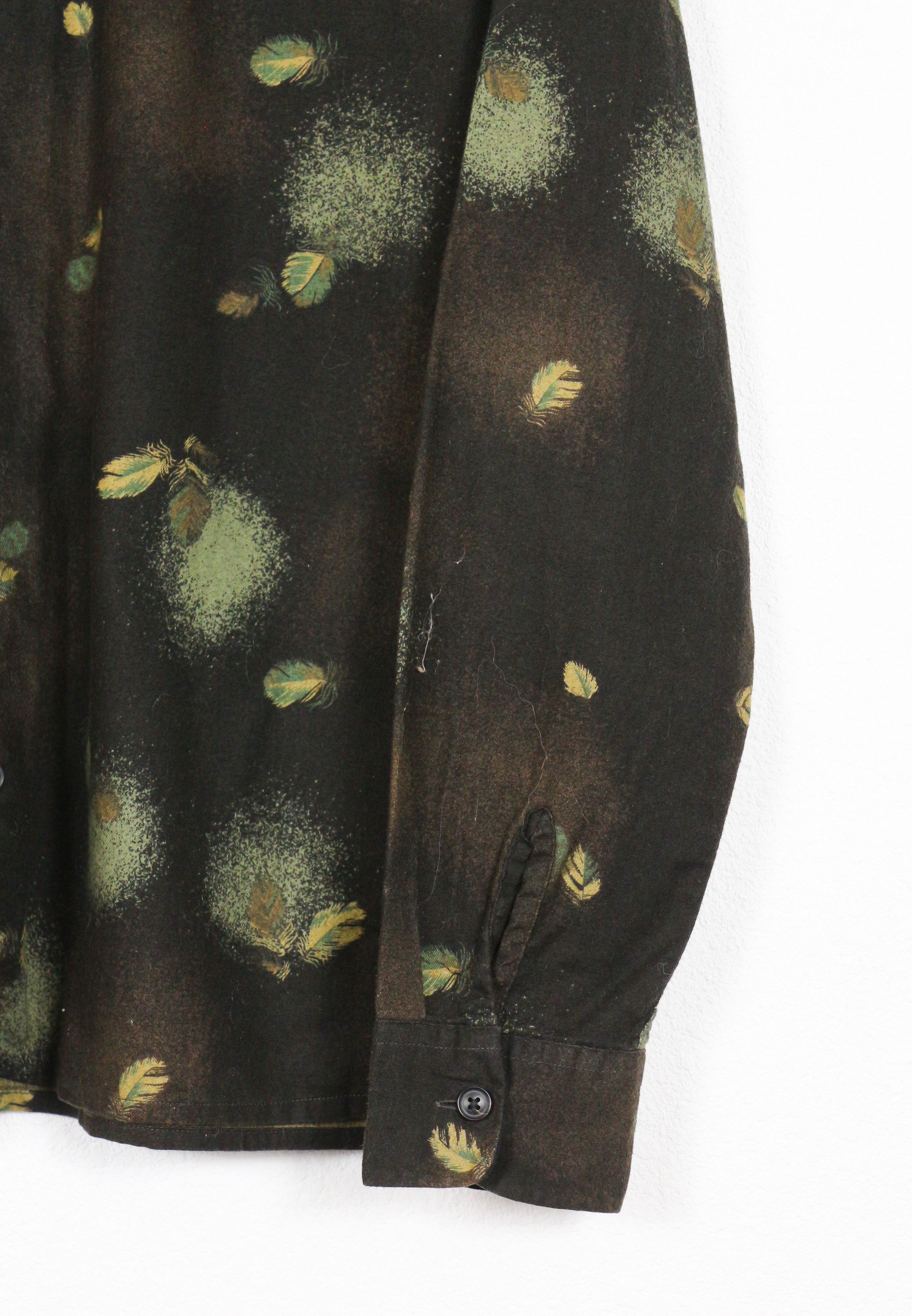 Allsaints Allsaints Abilene Printed Open Collar Shirt Size US M / EU 48-50 / 2 - 2 Thumbnail