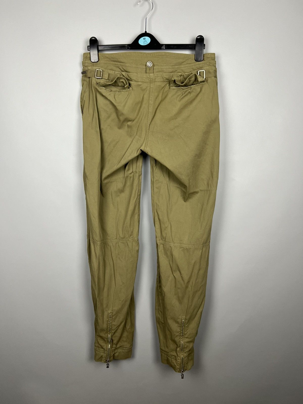 John Galliano Vintage John Galliano Cargo Khaki Pants Size 30" / US 8 / IT 44 - 6 Thumbnail