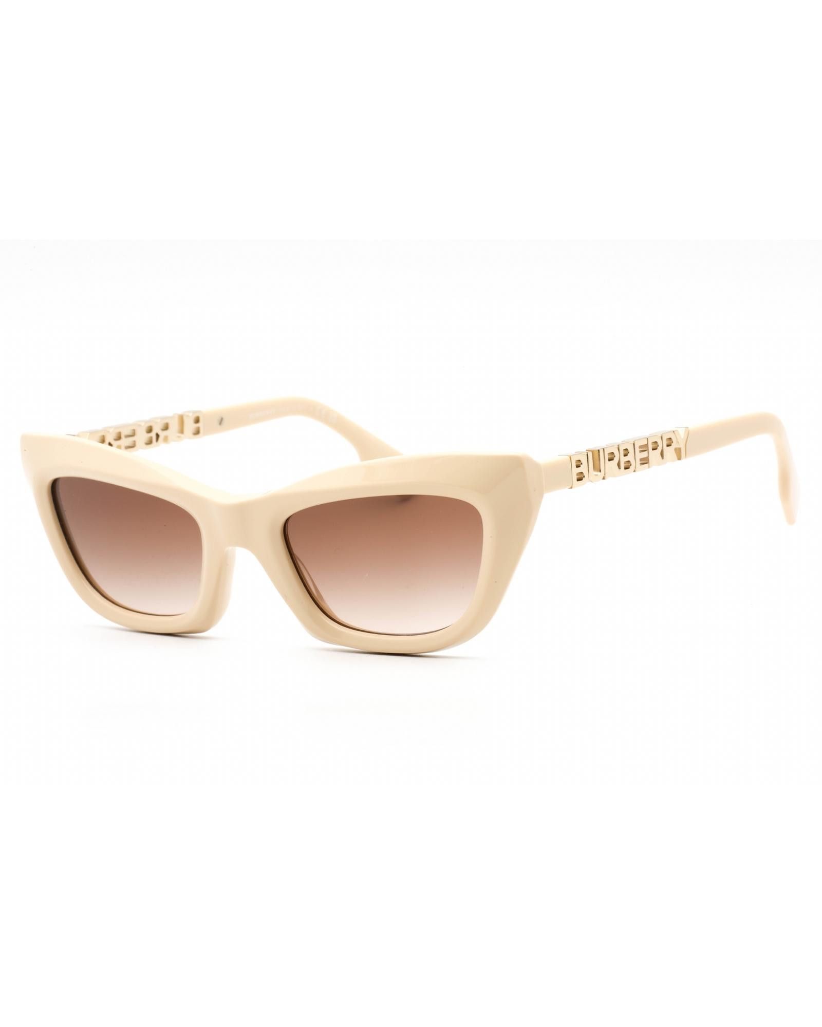image of Burberry 0Be4409 Sunglasses Beige / Brown Gradient, Women's