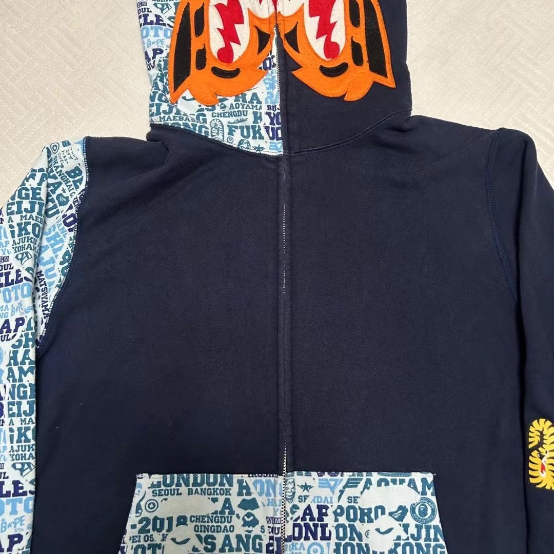 Bape CAMO TIGER FULL ZIP HOODIE Size US XL / EU 56 / 4 - 9 Thumbnail