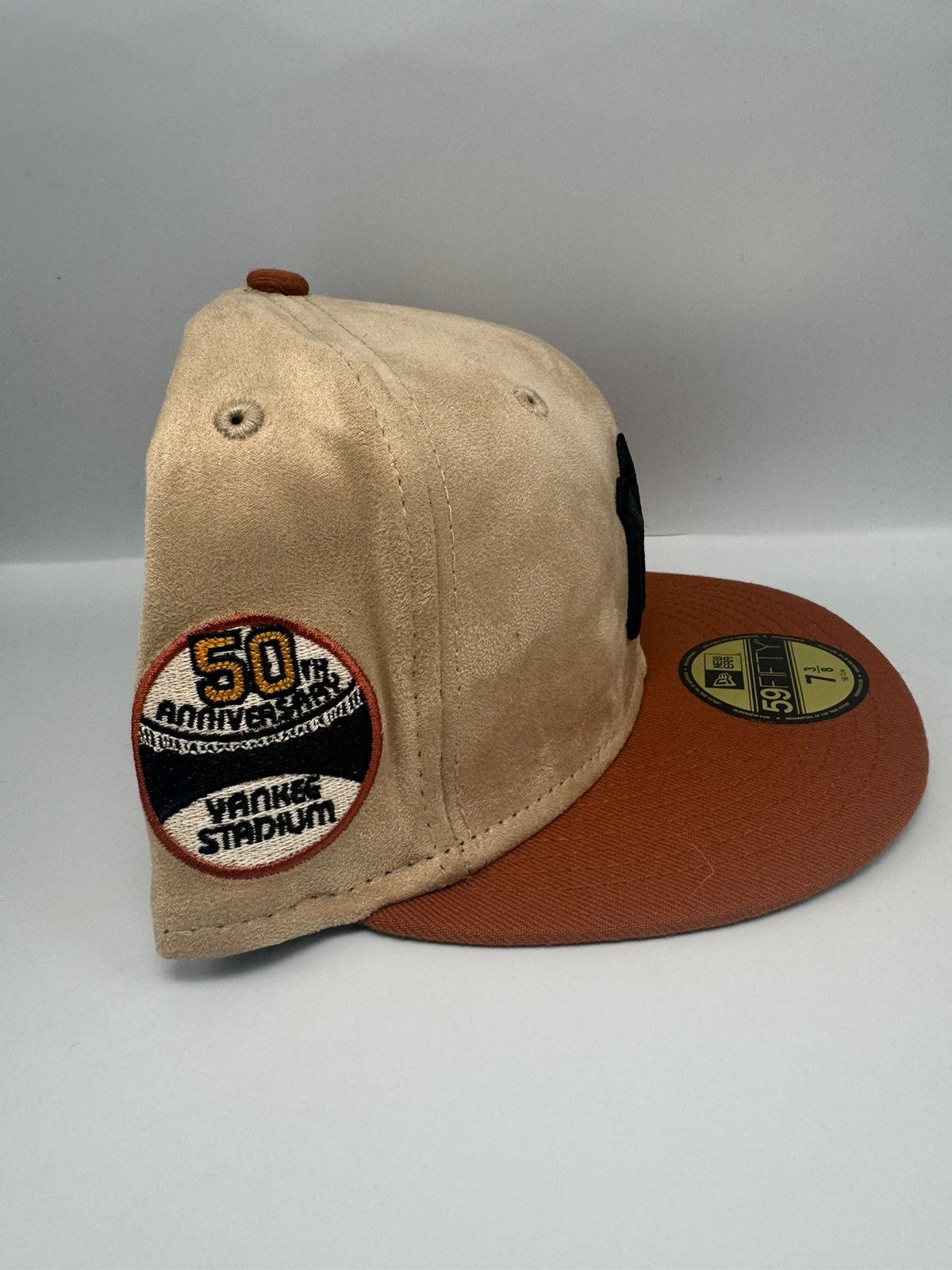 MLB × New Era New York Yankees 7 3/8 fitted suede new era hat Size ONE SIZE - 2 Thumbnail