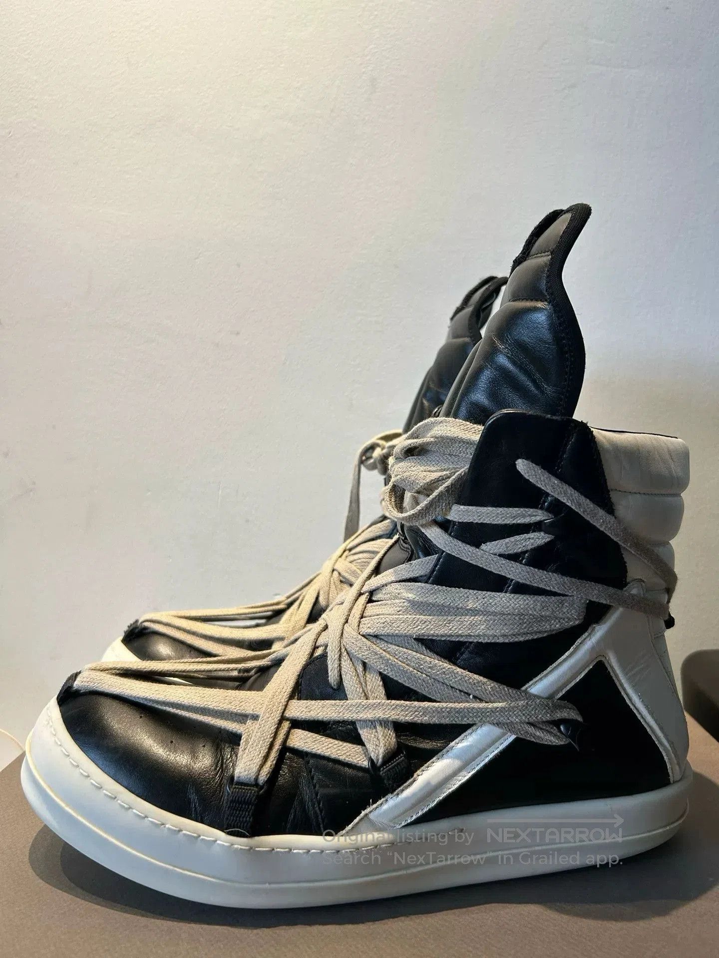 Rick Owens rick owens unique triangular design size 41. Size US 8 / EU 41 - 1 Thumbnail