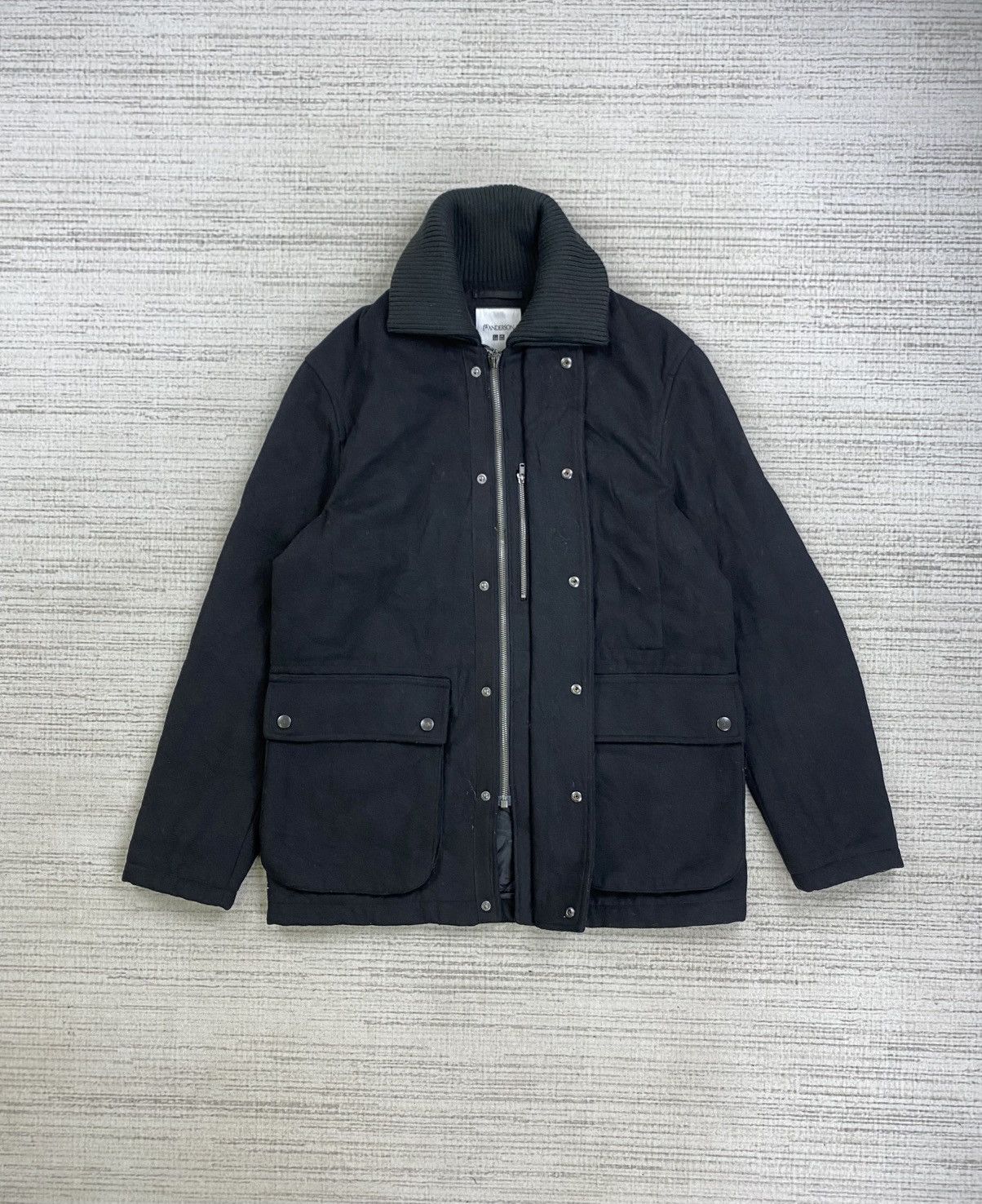 JW Anderson × Uniqlo Vintage JW Anderson X Uniqlo Wool Jacket Size US M / EU 48-50 / 2 - 6 Thumbnail