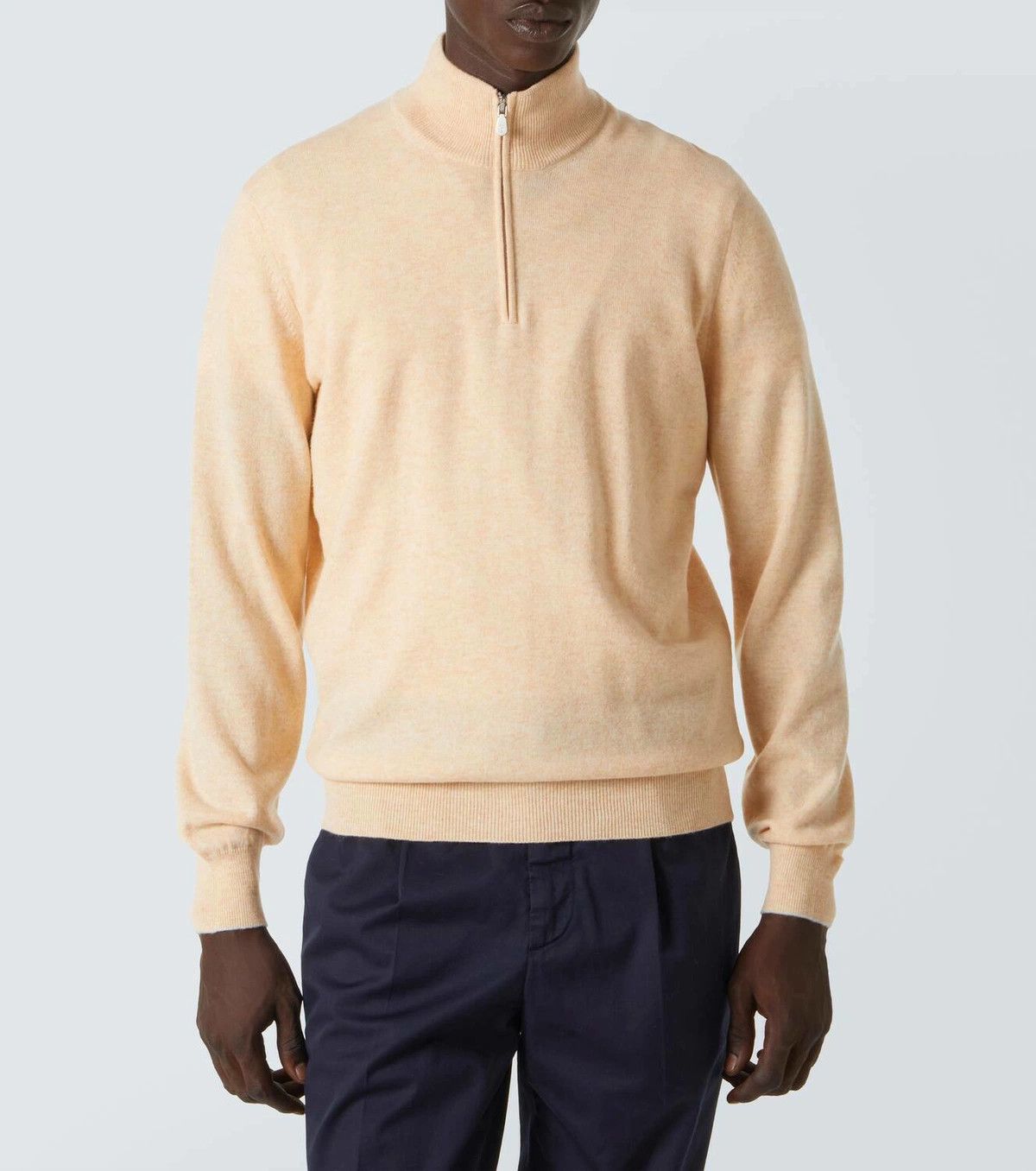 Brunello Cucinelli o1y0526 Sweater in Apricot Size US L / EU 52-54 / 3 - 2 Thumbnail