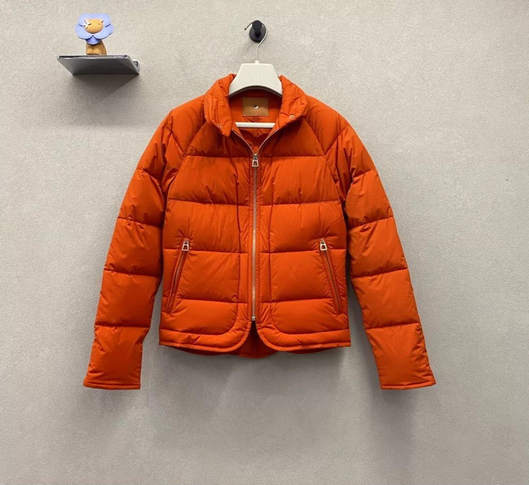 Hermes Hermes Orange Down Jacket XS Size US XS / EU 42 / 0 - 1 Thumbnail