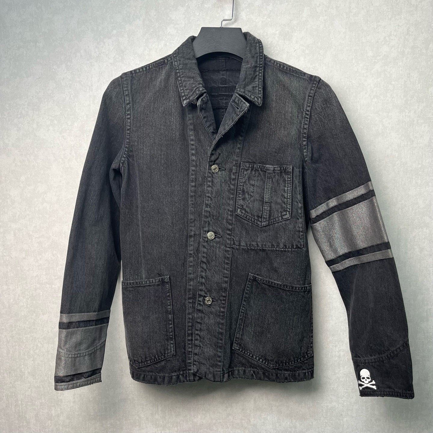 Mastermind Japan Mastermind Japan Black Denim Jacket Size US XS / EU 42 / 0 - 1 Thumbnail