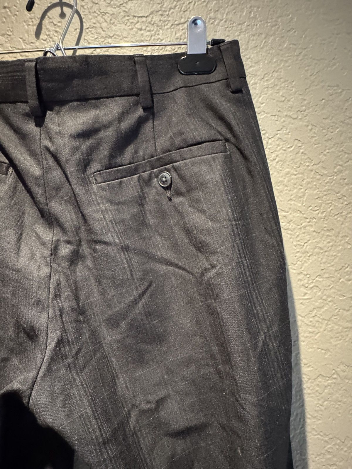 Vintage Plaid Black Slacks Dress Pants Size US 29 - 8 Thumbnail
