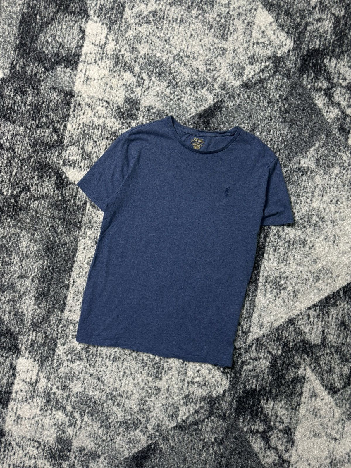 Vintage Vintage Polo Ralph Lauren Tee Shirt Blue Pony Y2K STYLE 90s Size US M / EU 48-50 / 2 - 1 Thumbnail