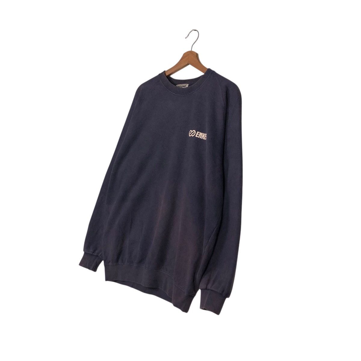 Vintage 📌Vintage Sweatshirt Racing Enkei Big Logo Issey Miyake Size US L / EU 52-54 / 3 - 3 Thumbnail