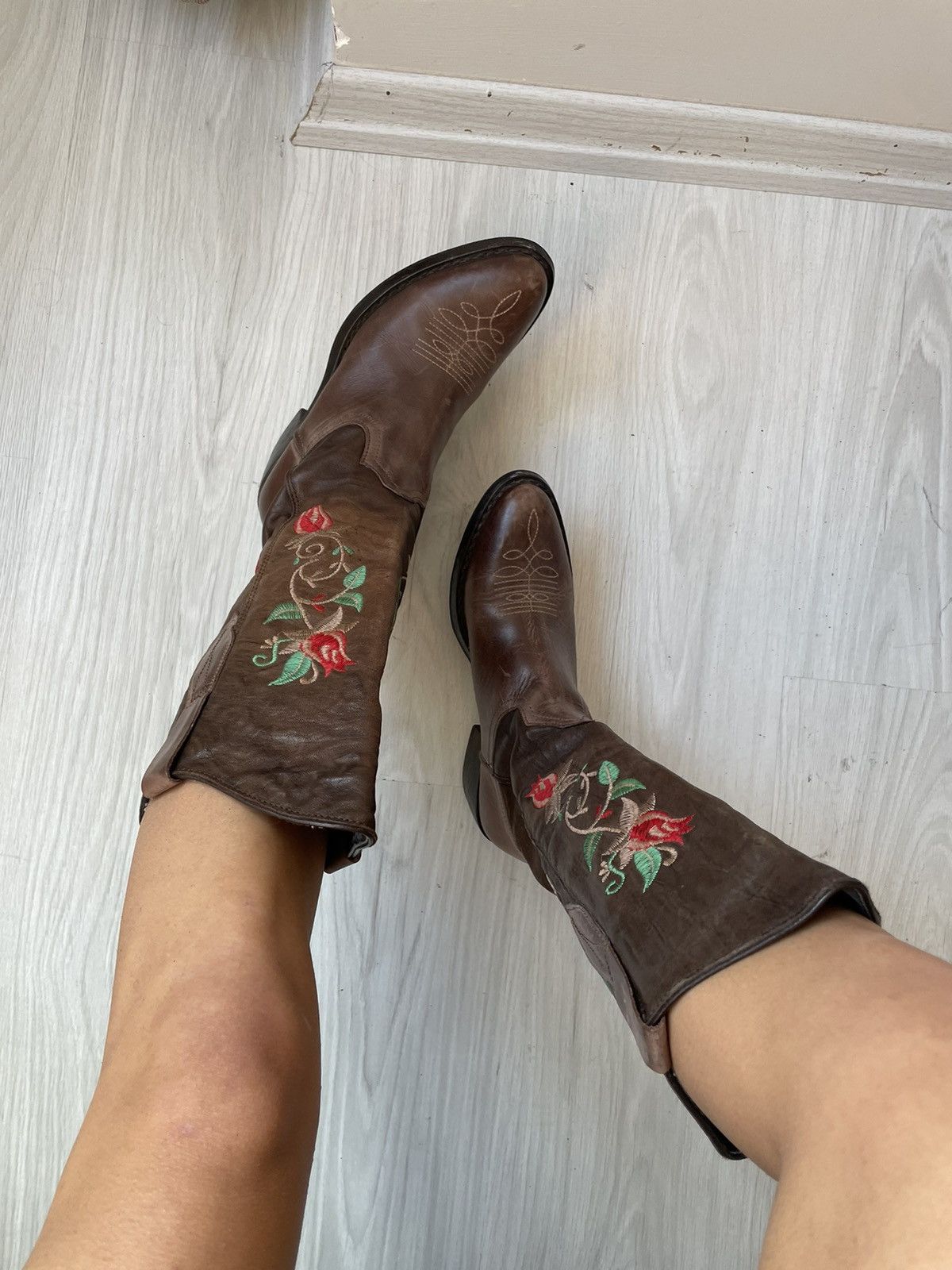 Vintage Vintage cowboy boots Size US 6.5 / IT 36.5 - 6 Thumbnail