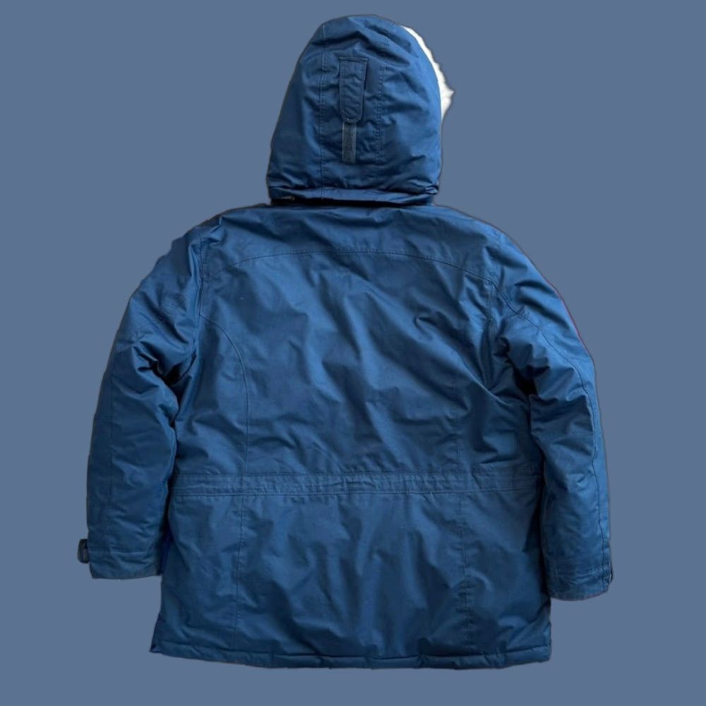 Vintage L.L. Bean Baxter State Goose Down Jacket XL Women’s W/ Removable Hood Blue Puffer Coat Zip Long Sleeve Regular Fit Size XL / US 12-14 / IT 48-50 - 1 Thumbnail
